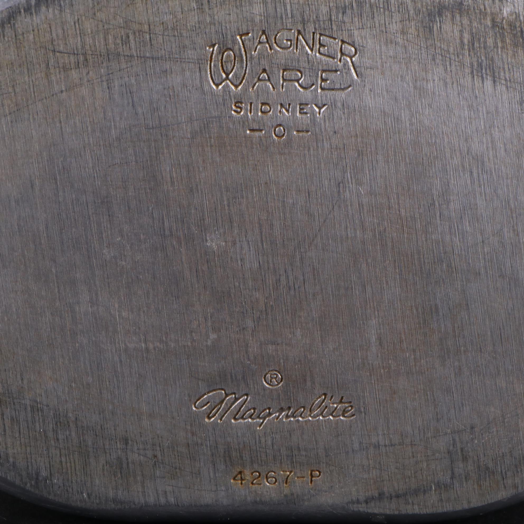 Wagner Ware Roasting Pan and Trivet with Metal Cake Pan with More