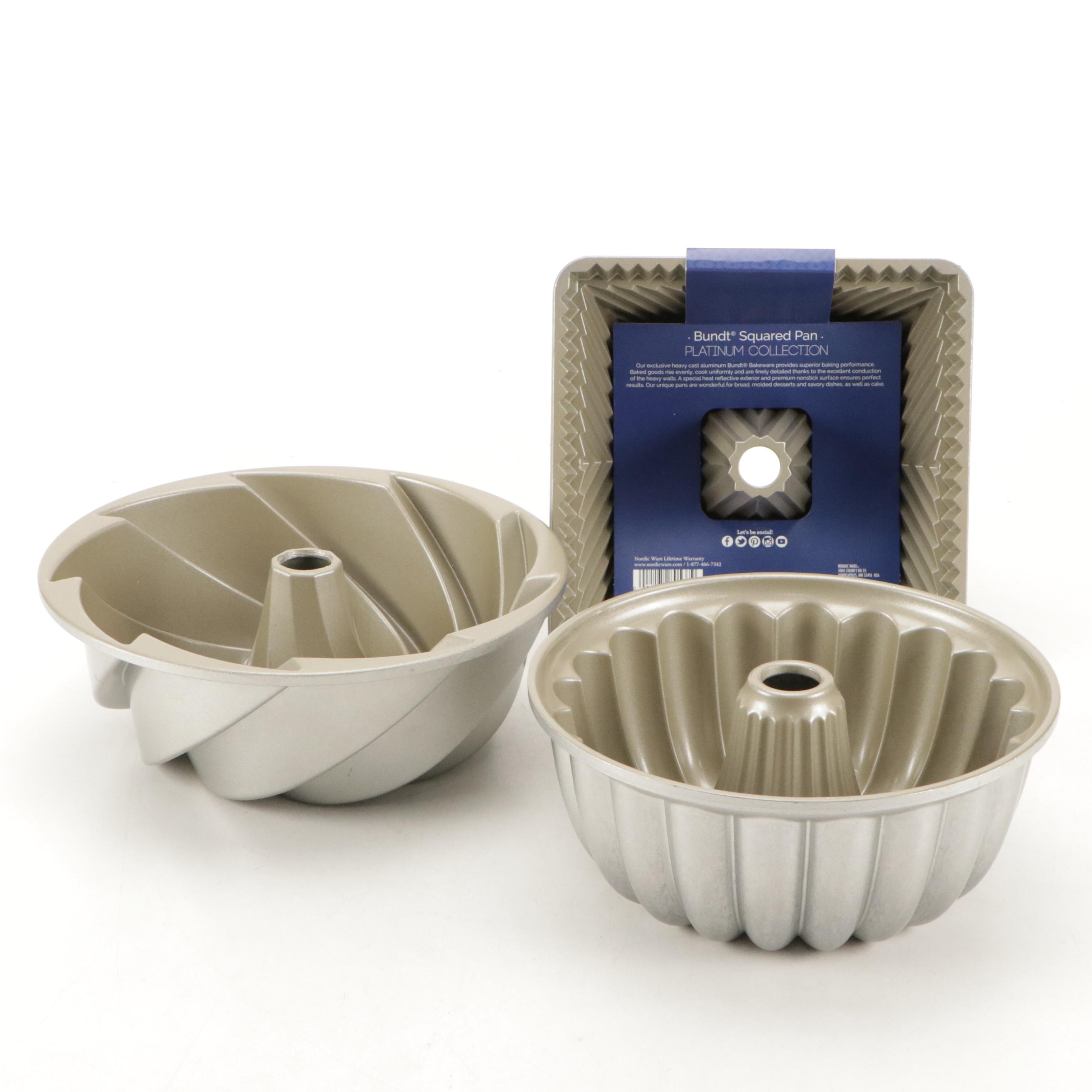 Nordicware Cast Aluminum Bundt Pans