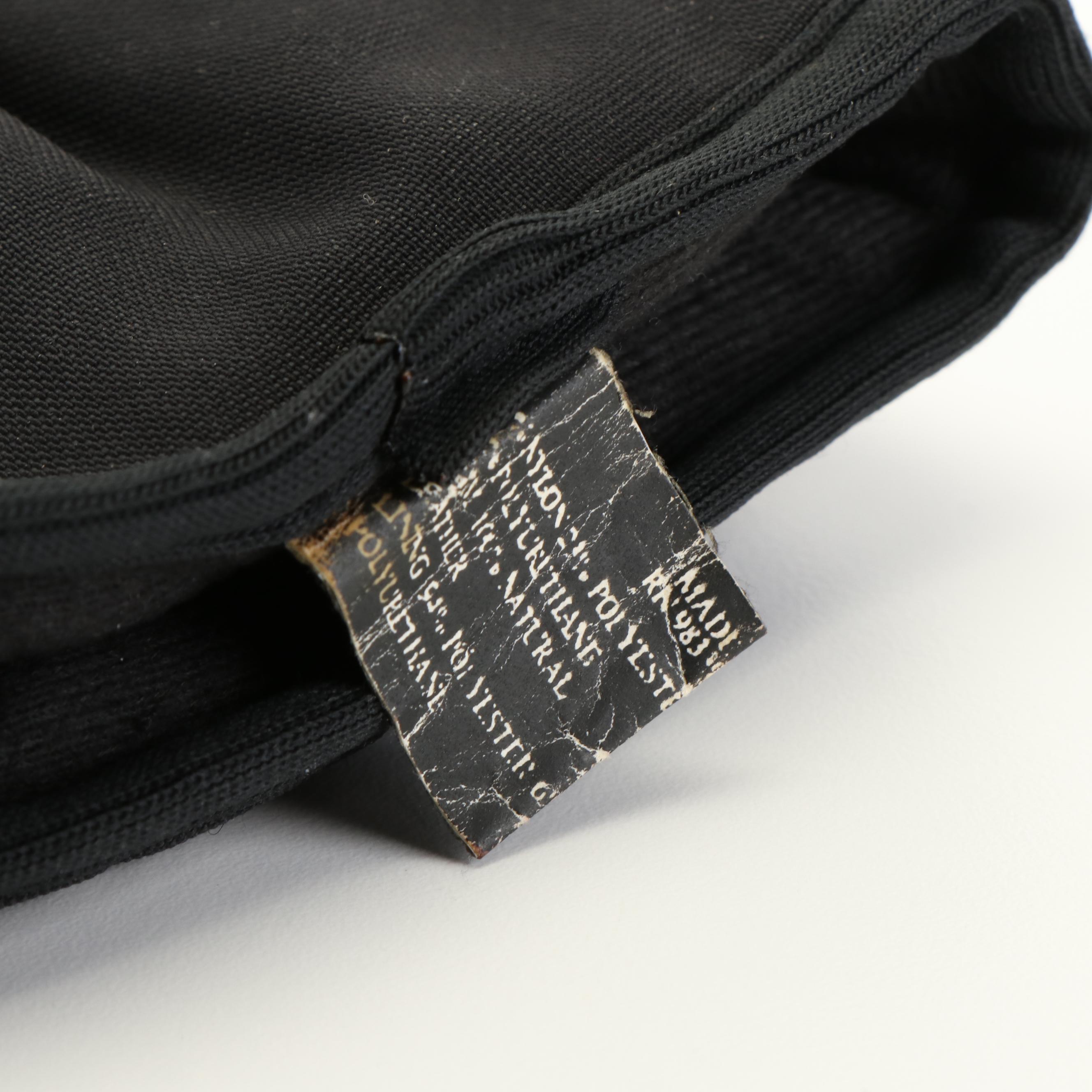 Prada Red Tab Winter Ski Gloves with Leather Trim