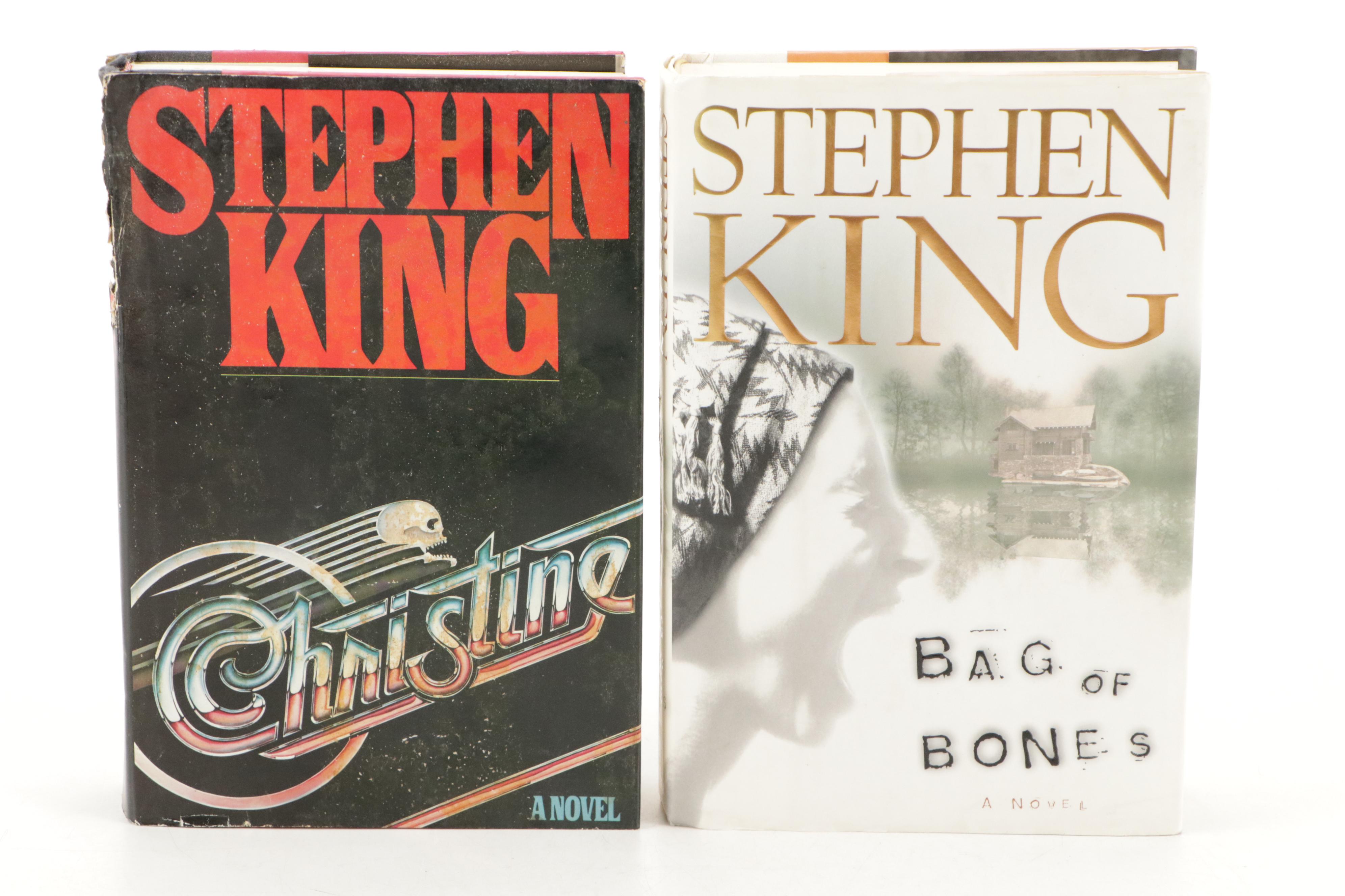 First Edition "Insomnia" with More Books by Stephen King