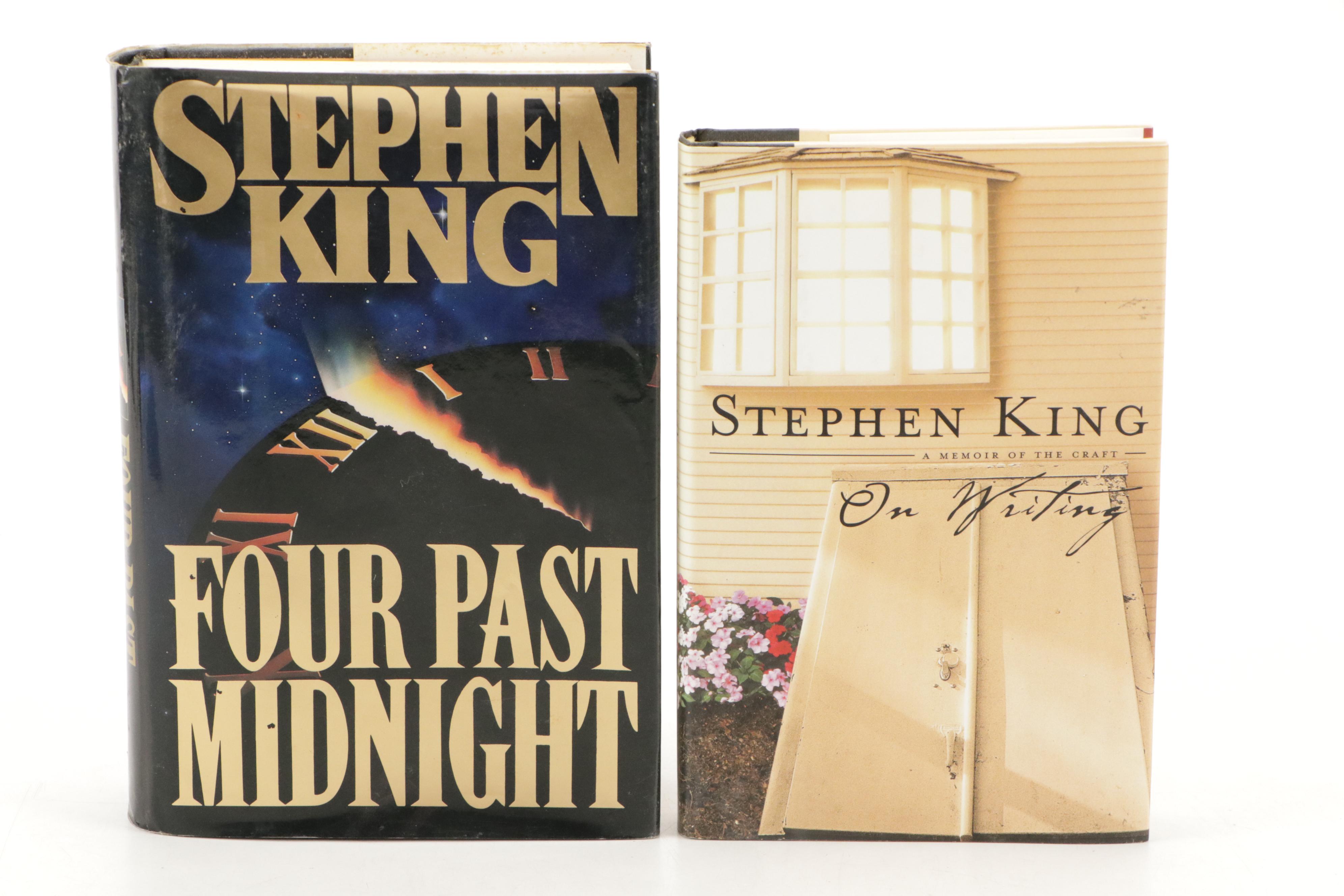 First Edition "Insomnia" with More Books by Stephen King