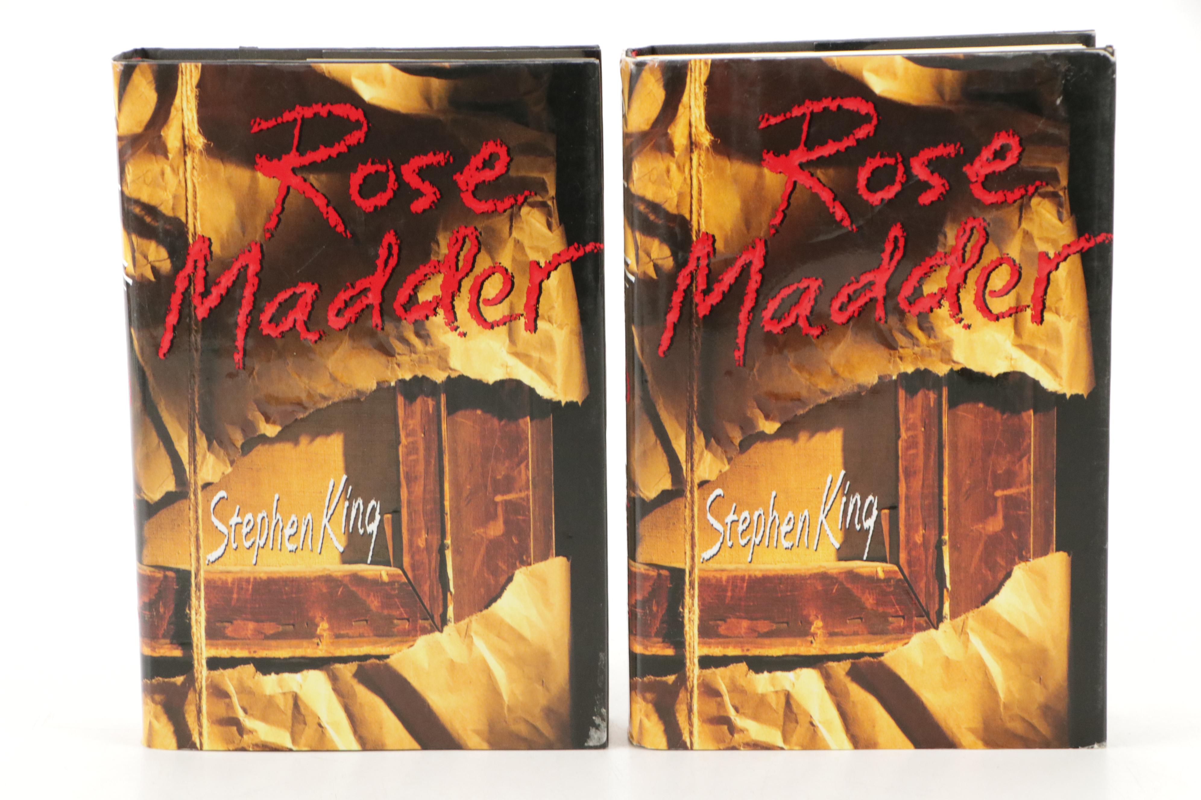 First Edition "Insomnia" with More Books by Stephen King