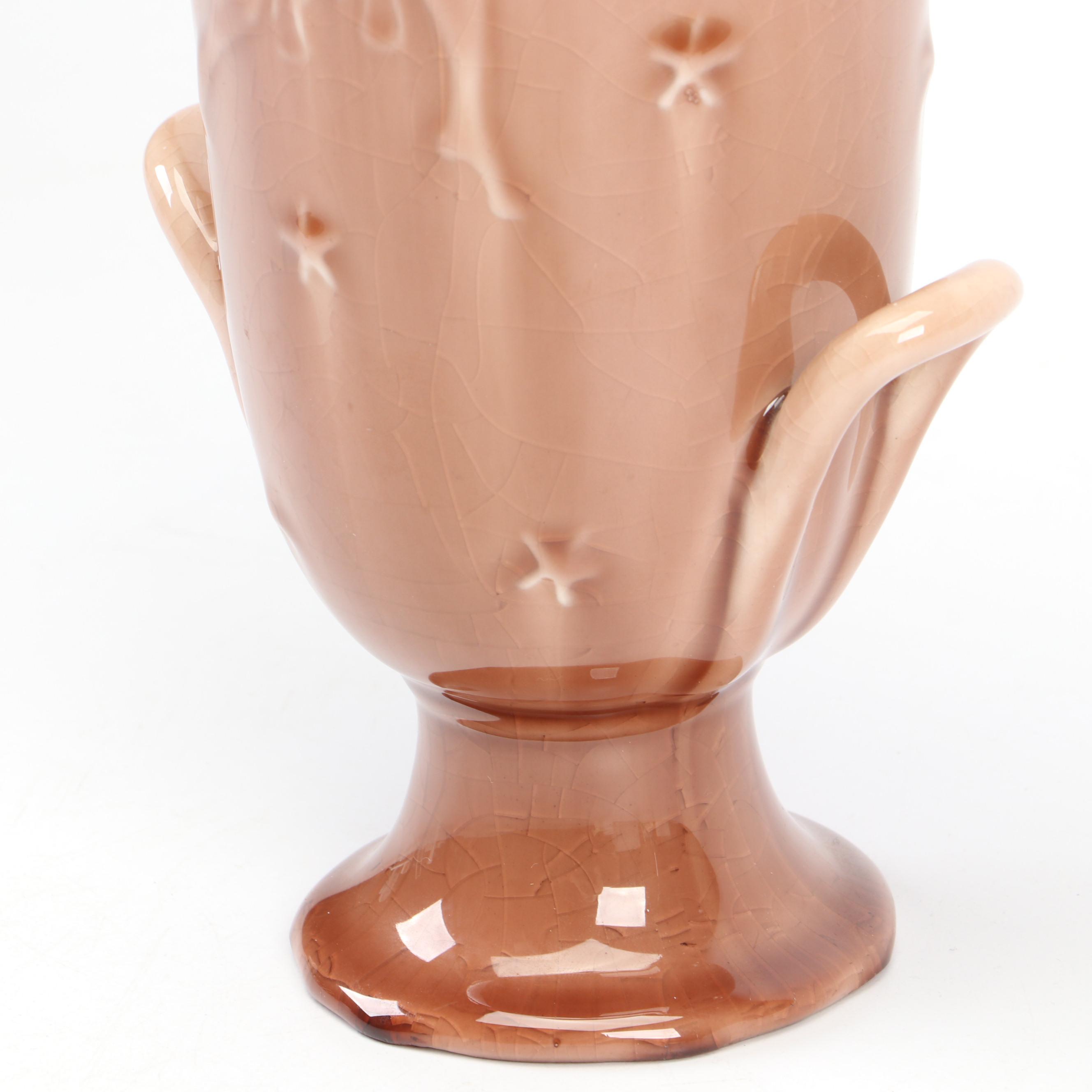 Rookwood Pottery Ceramic Handled Vase, 1946