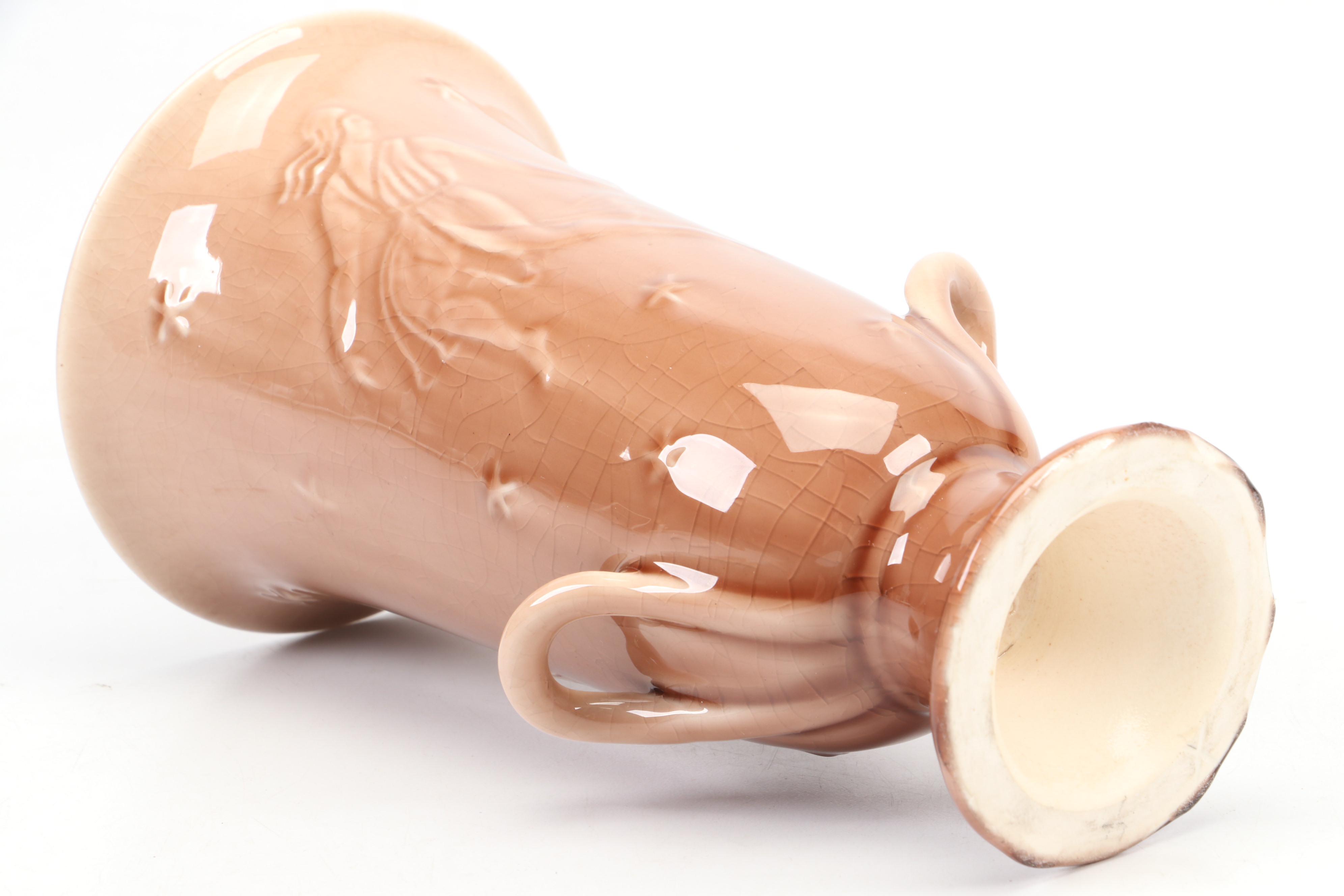 Rookwood Pottery Ceramic Handled Vase, 1946