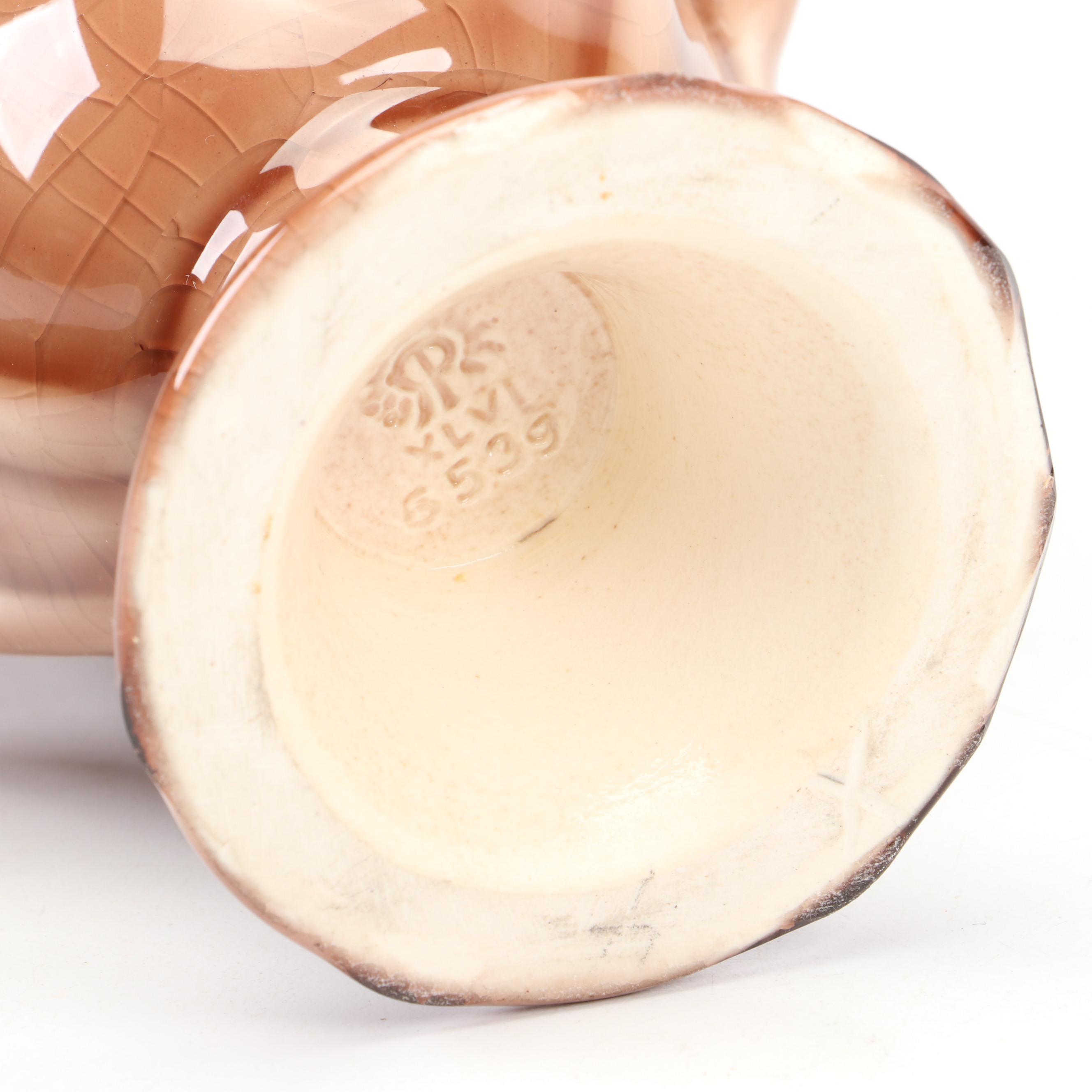 Rookwood Pottery Ceramic Handled Vase, 1946