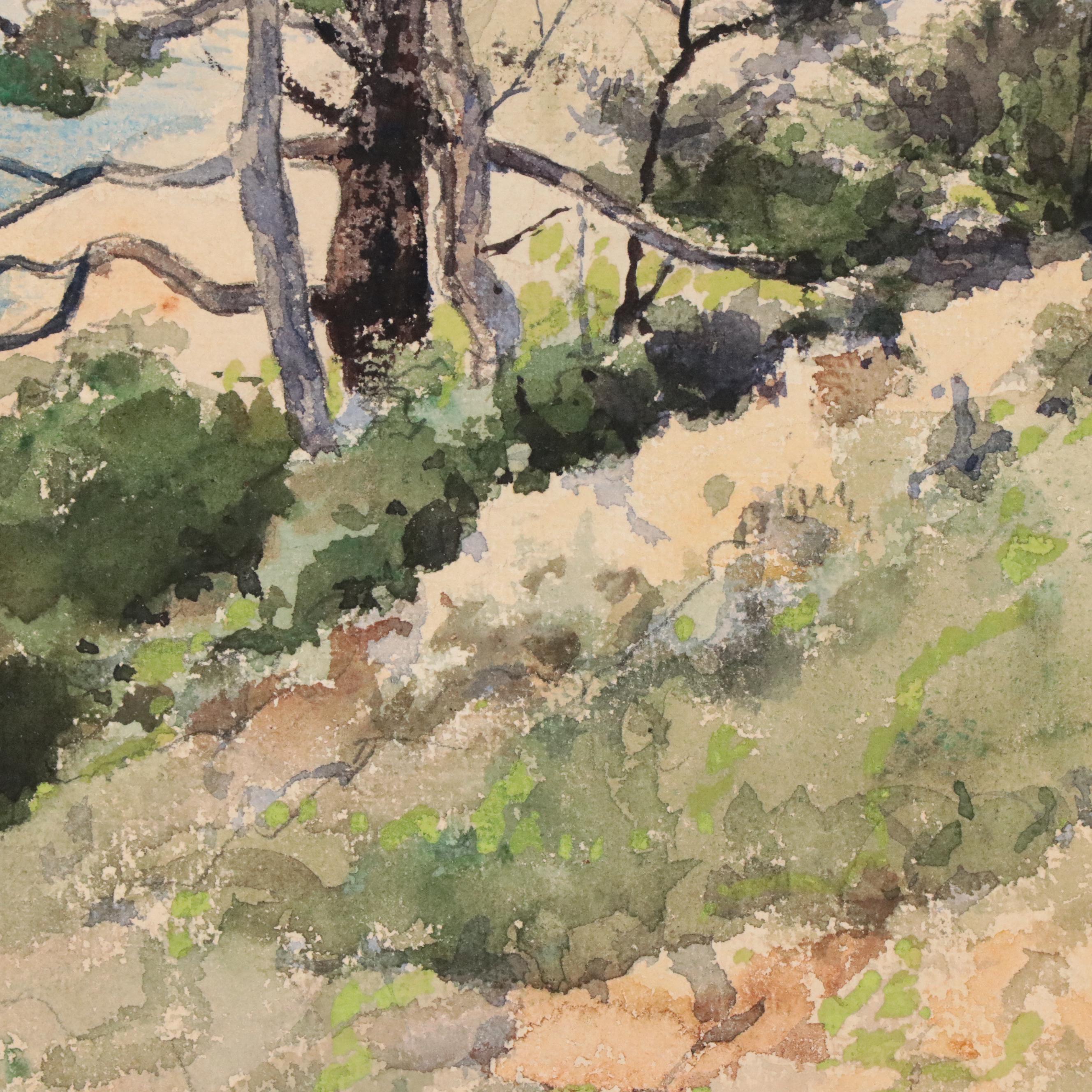 Frank T. Merrill Watercolor Painting "Grand Manan N.B.," Circa 1931