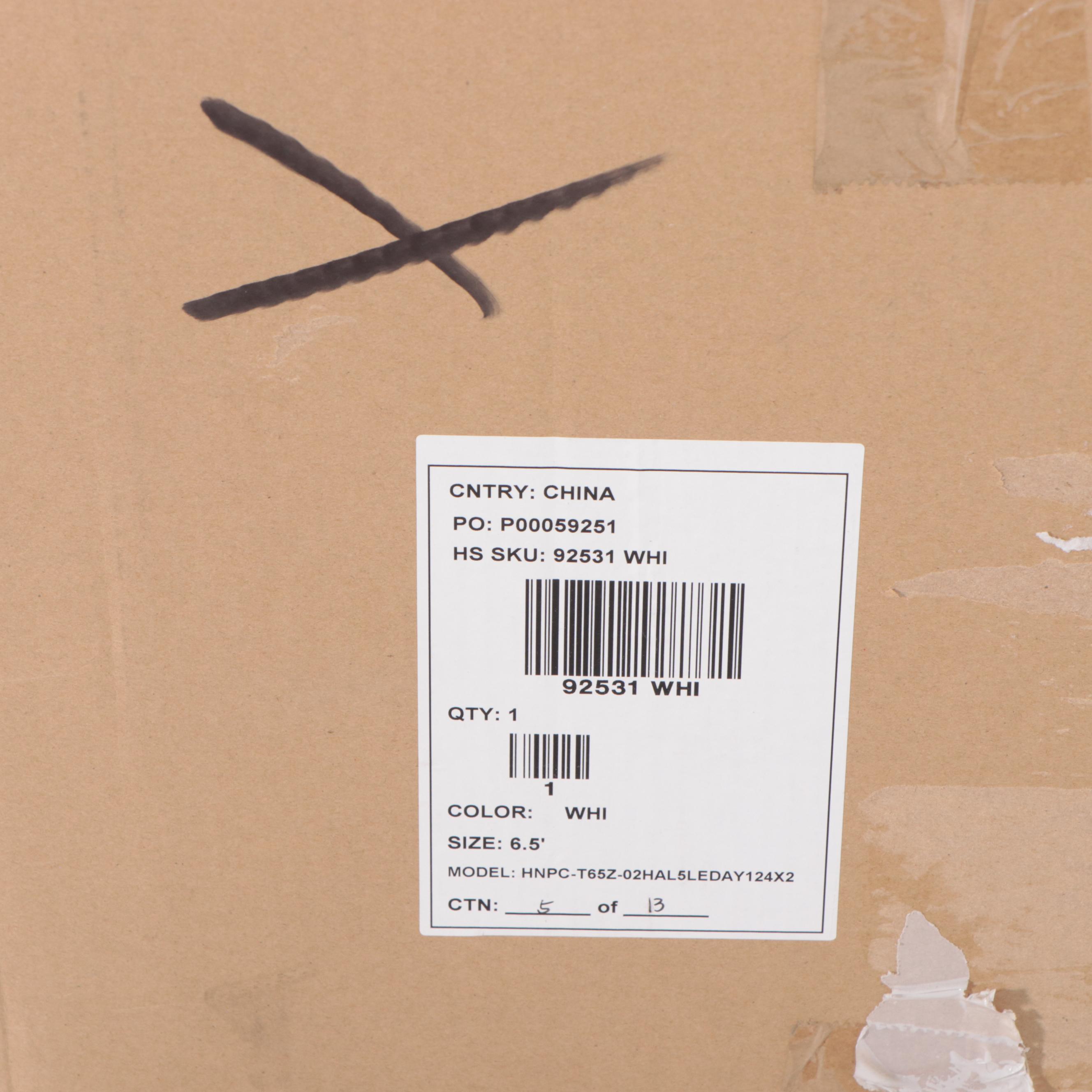 Warm White 6.5' Pre-Lit Douglas Fir Christmas Tree