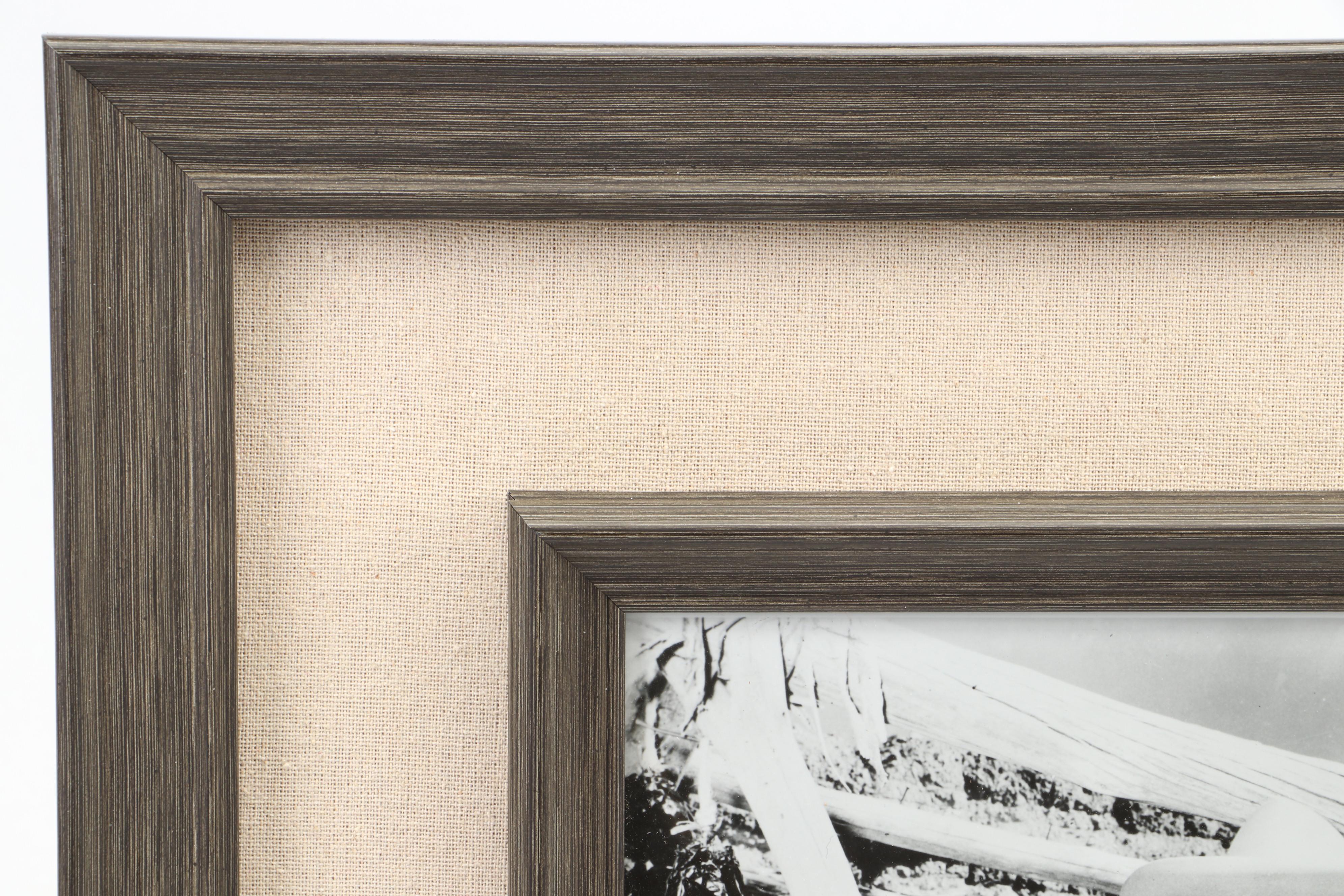 Clayton Moore Signed "The Lone Ranger" Framed Print