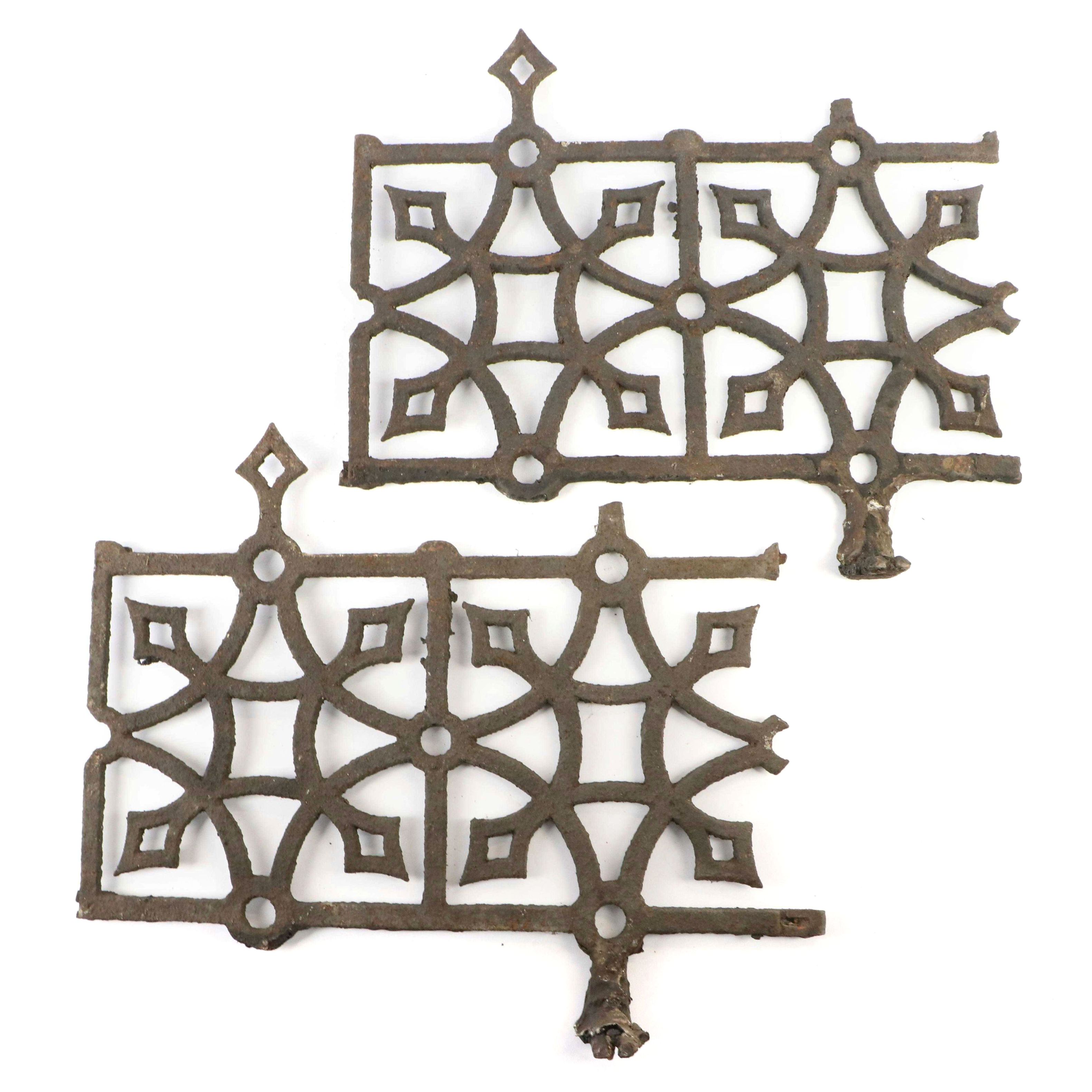 Wrought Iron Roof Cresting Sections