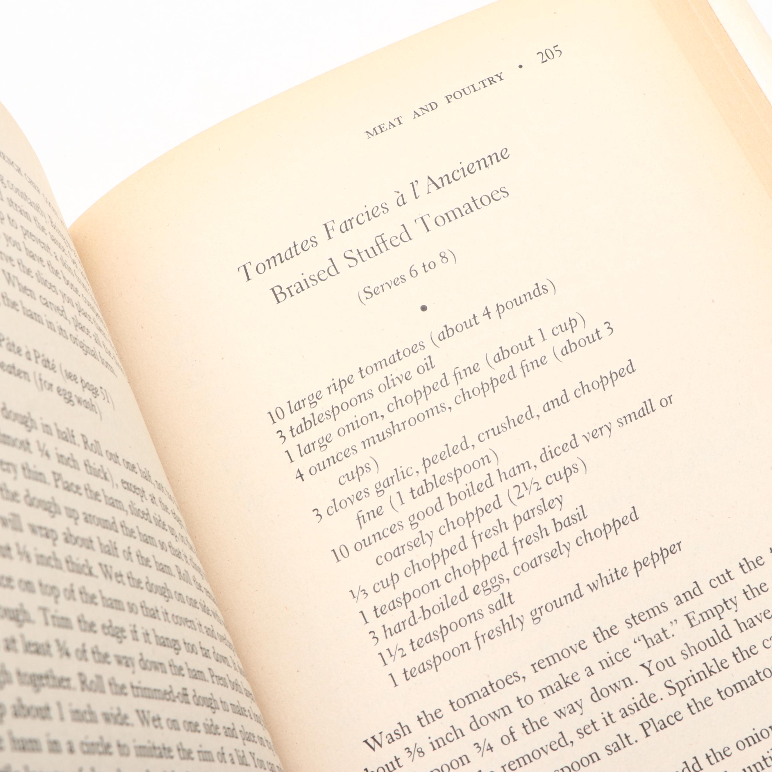 Signed First Edition "A French Chef Cooks at Home" by Jacques Pépin, 1975