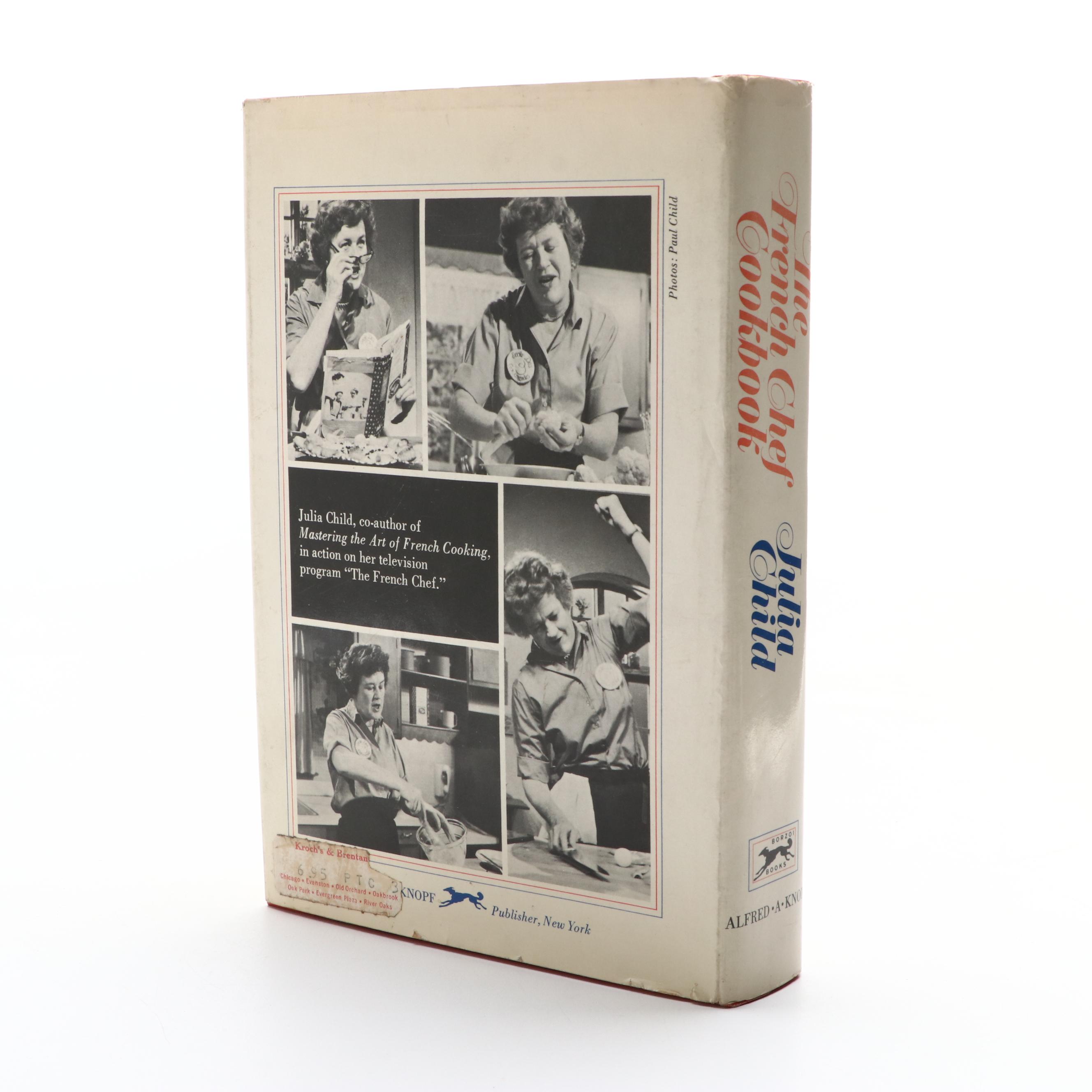 Double Signed First Edition "The French Chef Cookbook" by Julia Child, 1968