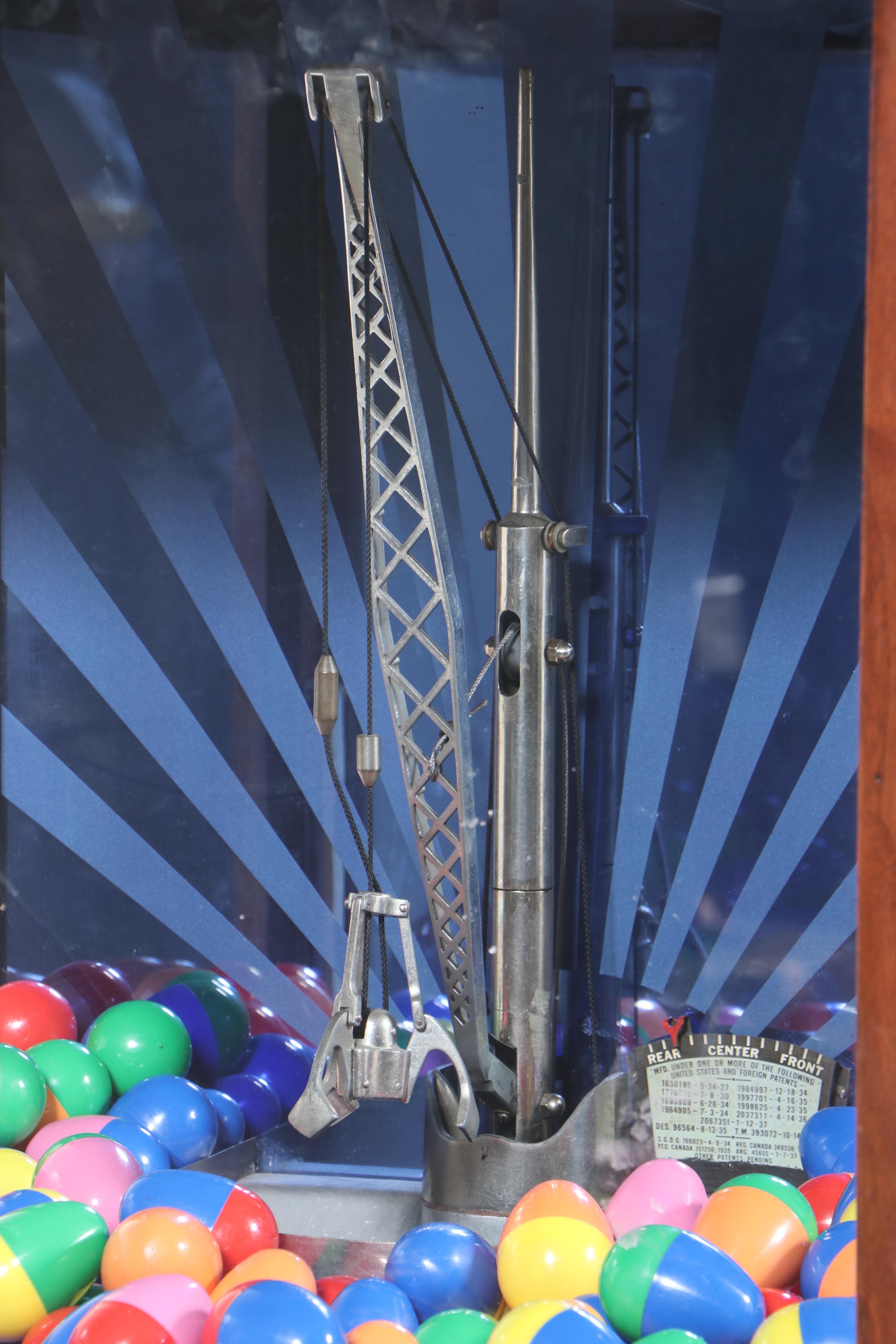 Arcadia Coin-Op Crane Game, circa 1930s