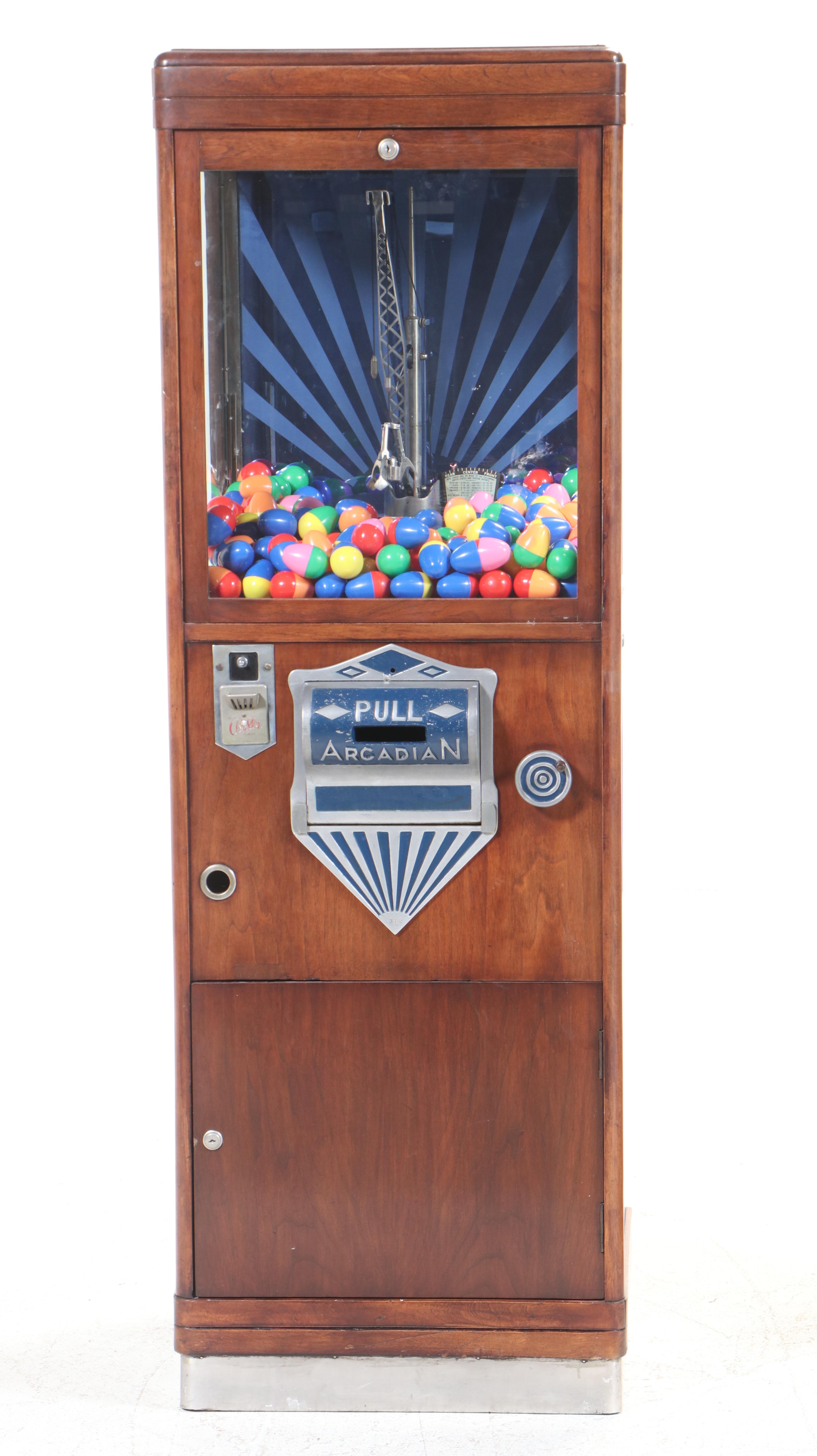 Arcadia Coin-Op Crane Game, circa 1930s