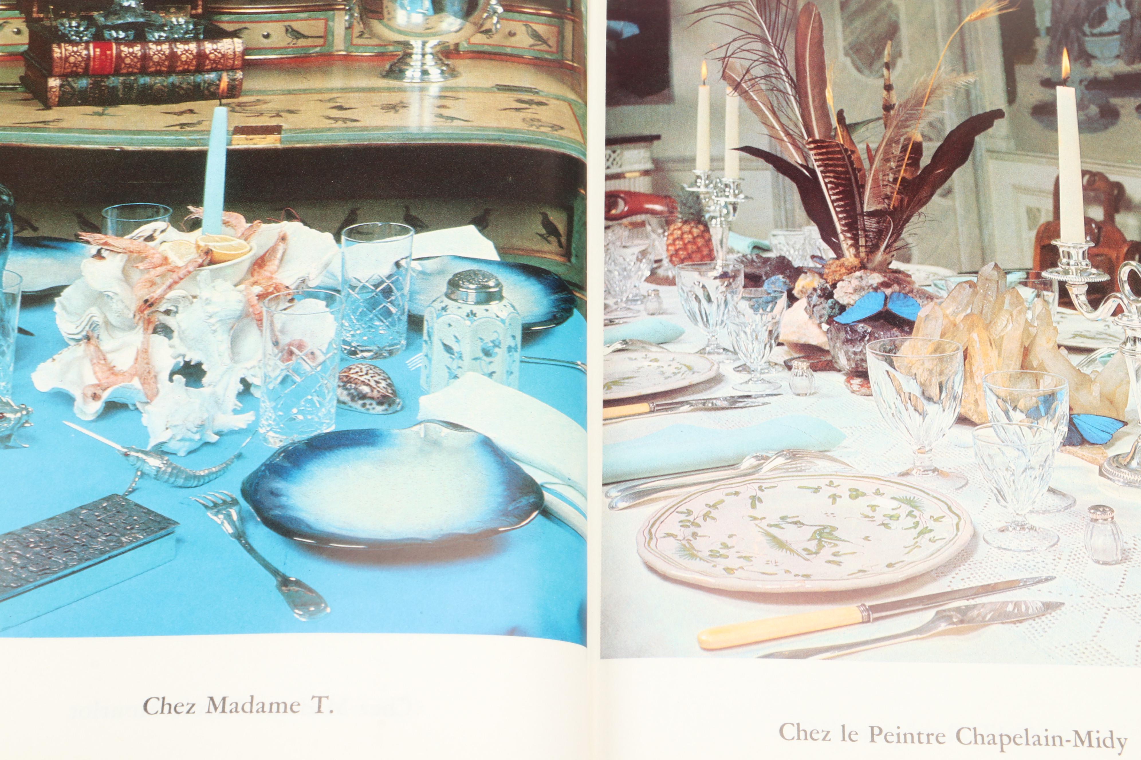 Signed "La Cuisine: Secrets of Modern French Cooking" by Raymond Oliver, 1969