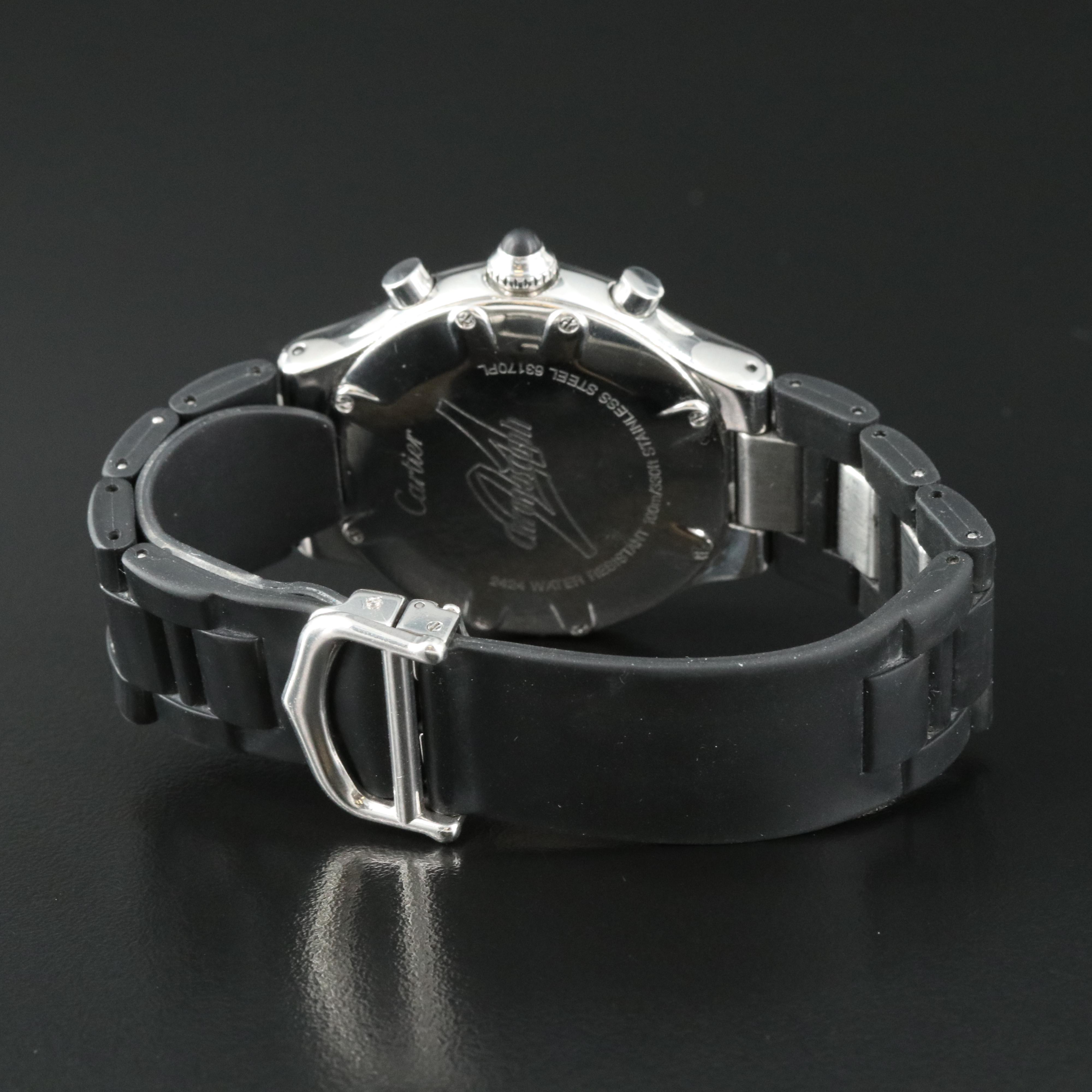 Cartier Chronoscaph 21 Stainless Steel Watch