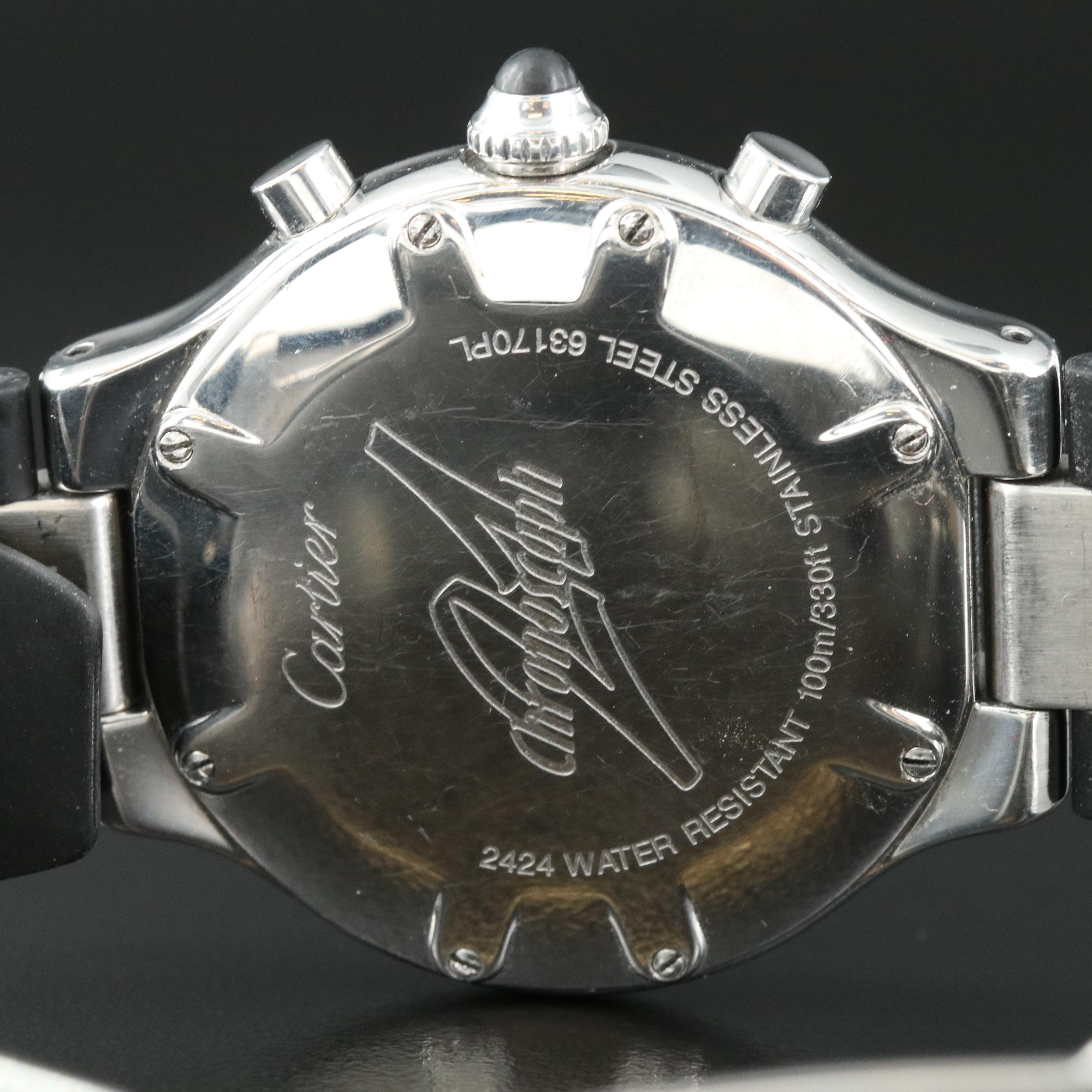 Cartier Chronoscaph 21 Stainless Steel Watch