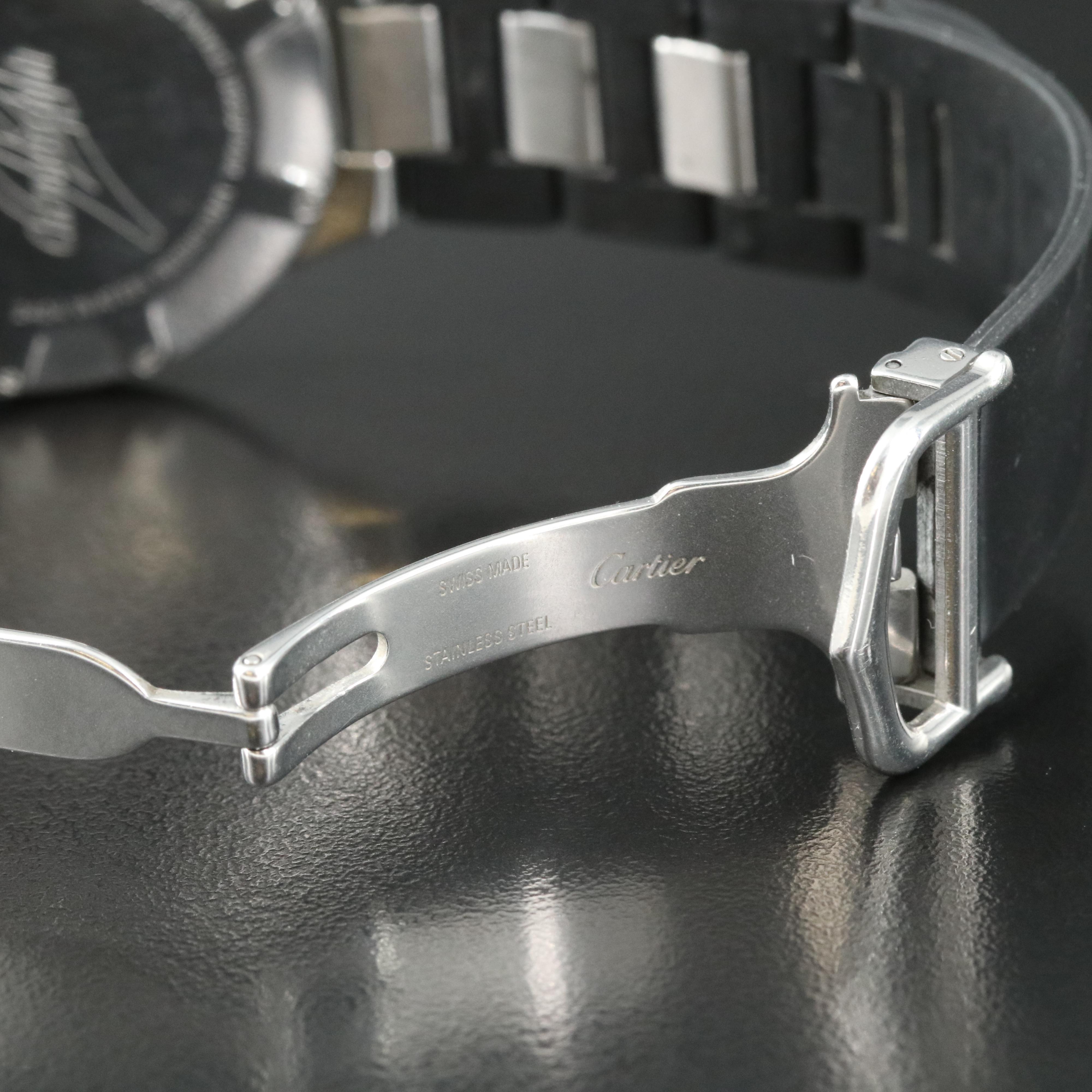 Cartier Chronoscaph 21 Stainless Steel Watch