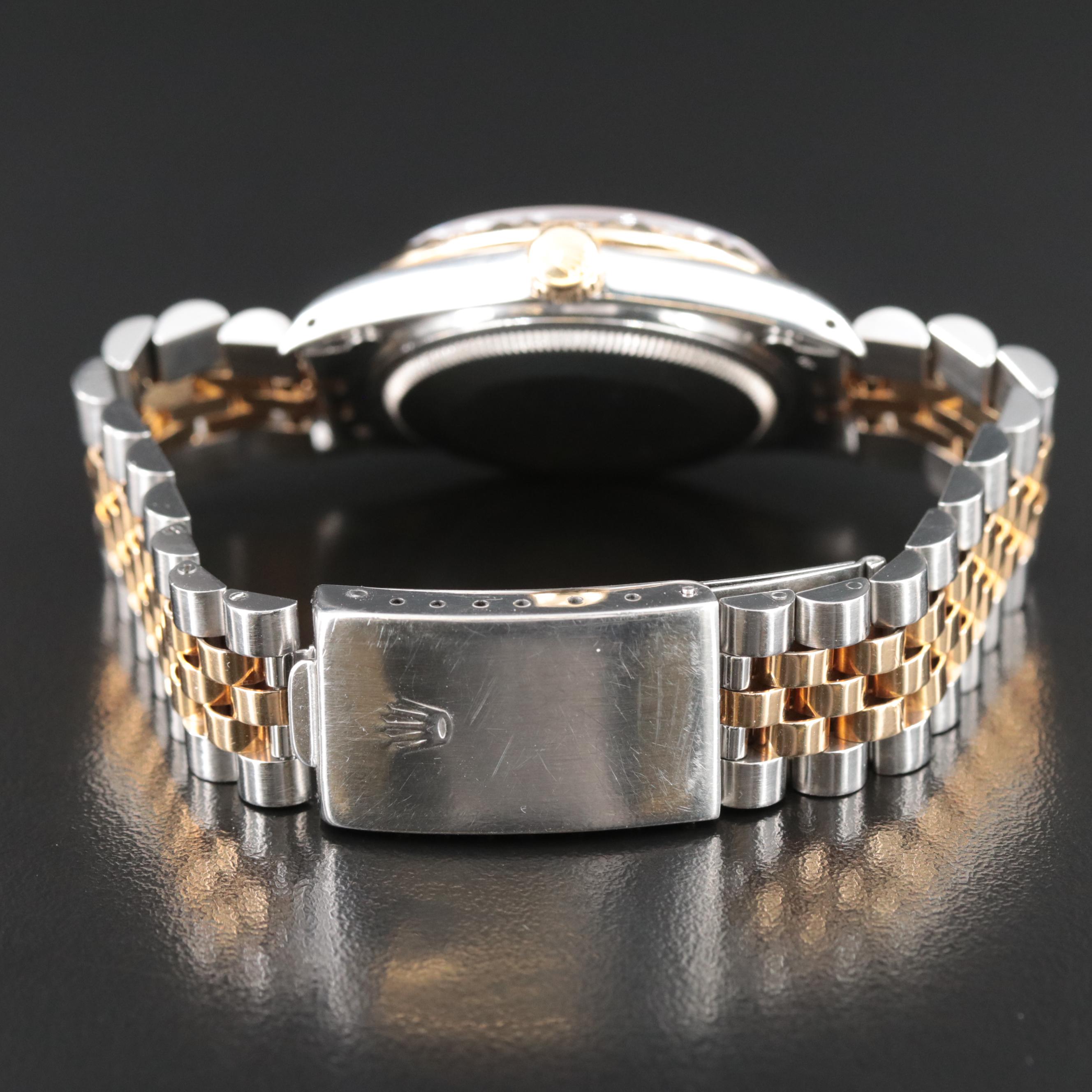 1987 Rolex Oyster Perpetual Diamond Datejust Watch