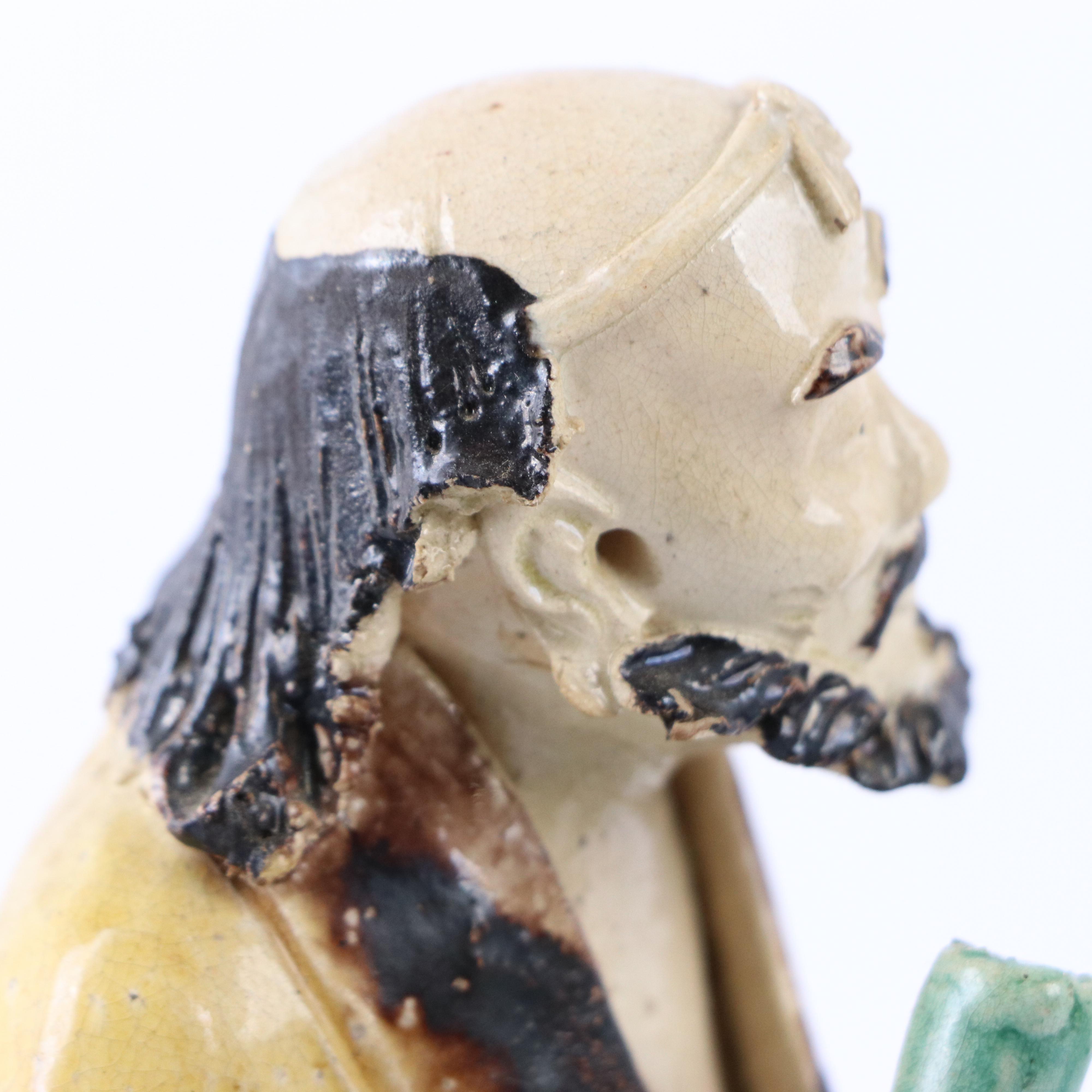 Chinese Shiwan Ware Pottery Figures