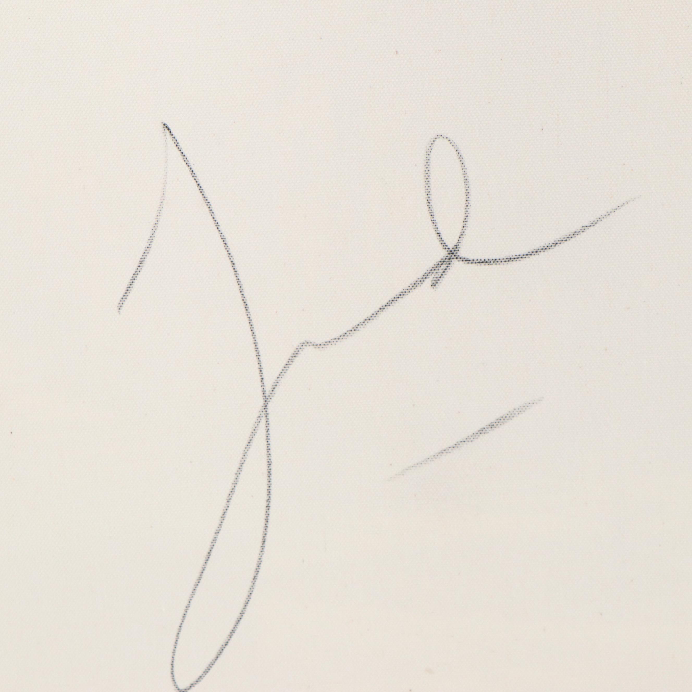 Thomas Kinkade Giclee Print on Canvas "Gardens Beyond Spring Gate"