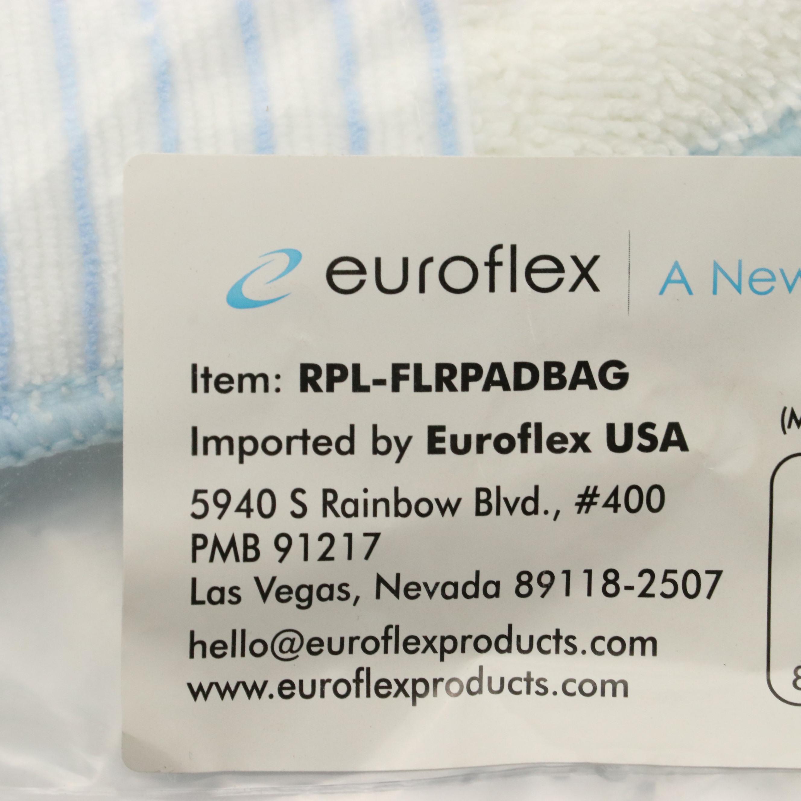 Euroflex Vapour Replacement Microfiber Floor Pads