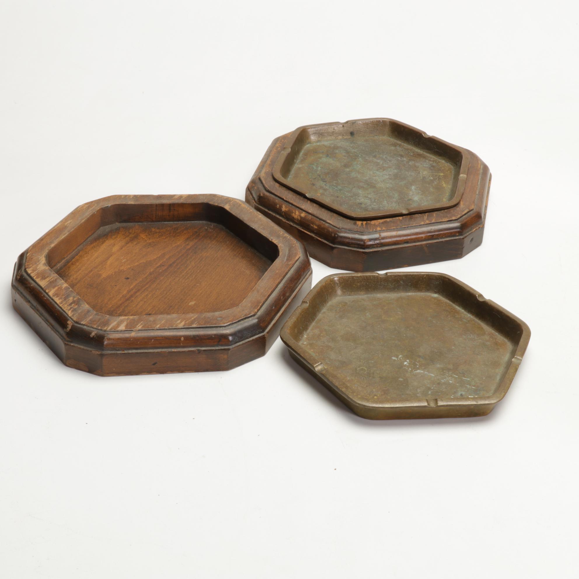 Matchbook Collection, Large Glass Jar, Ashtrays, Humidor, and More