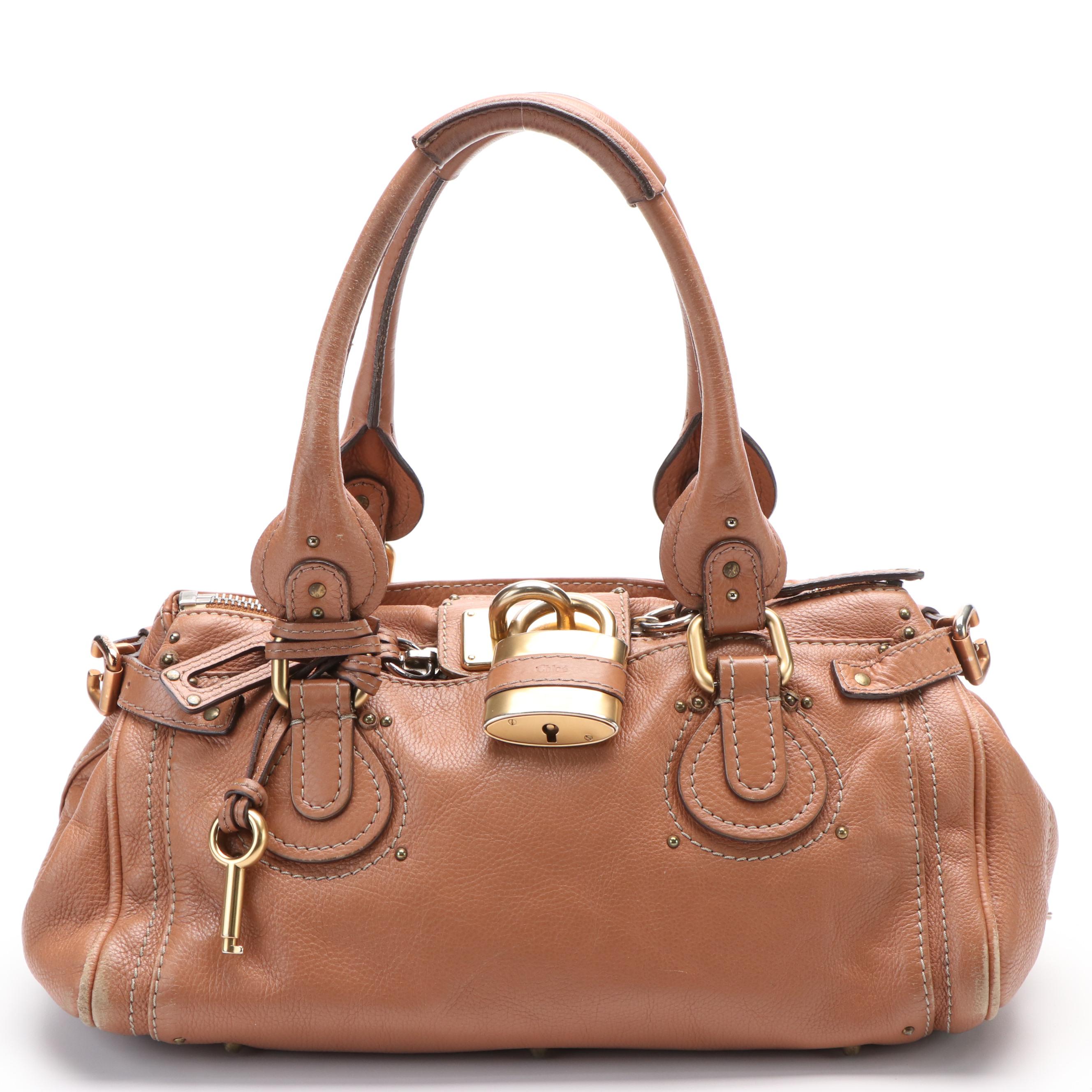 Chloé Paddington Bag in Brown Leather