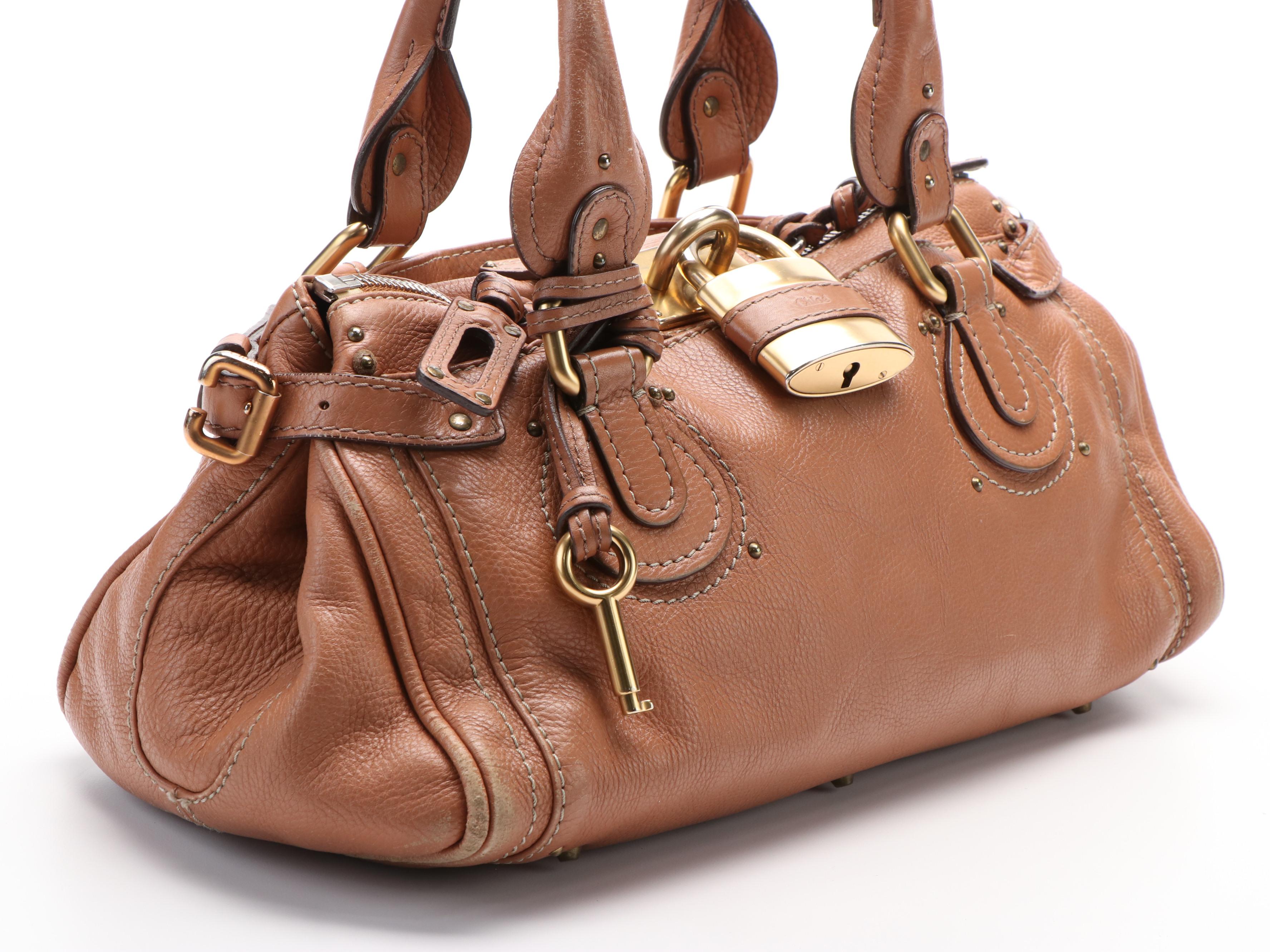 Chloé Paddington Bag in Brown Leather