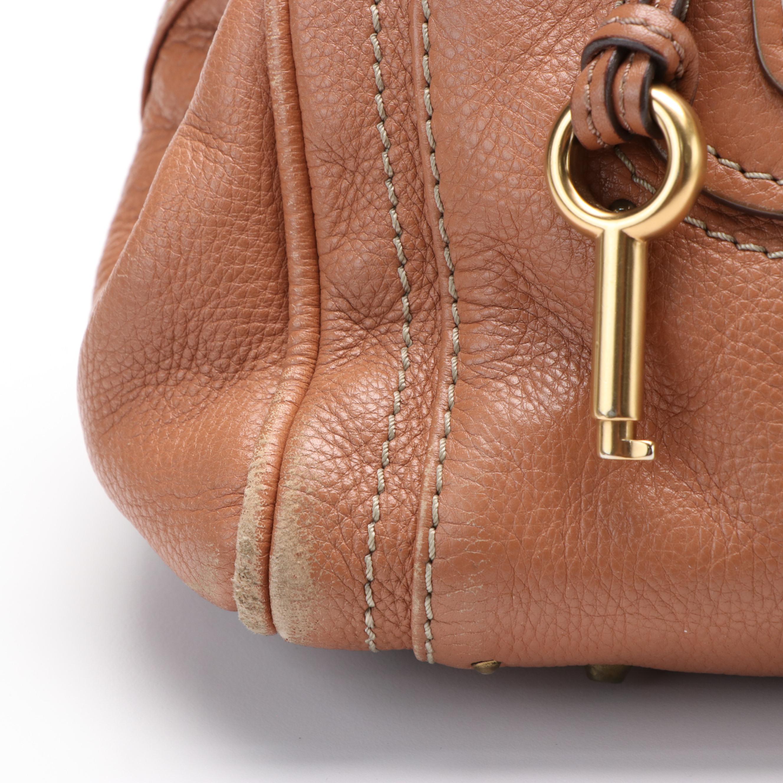 Chloé Paddington Bag in Brown Leather