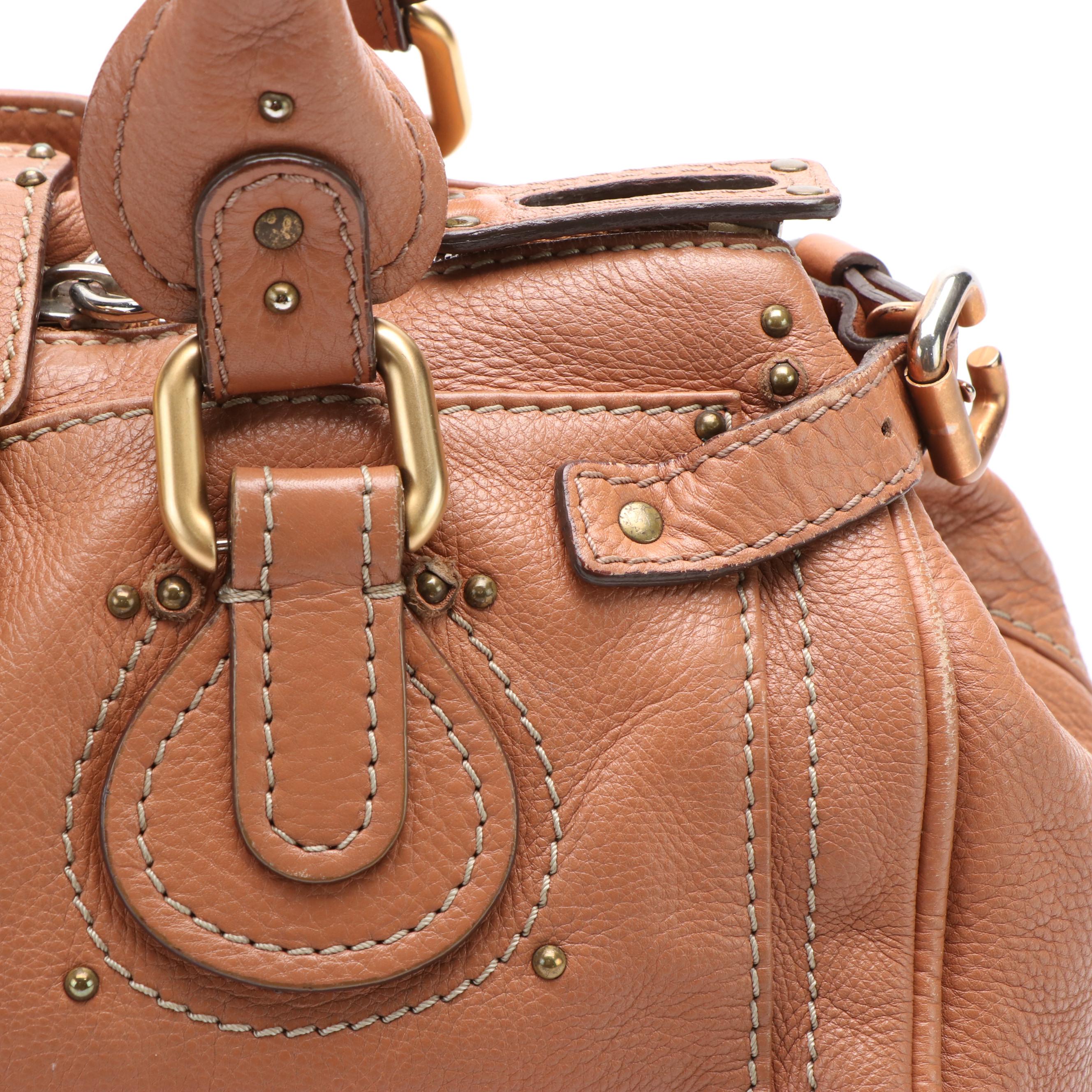 Chloé Paddington Bag in Brown Leather