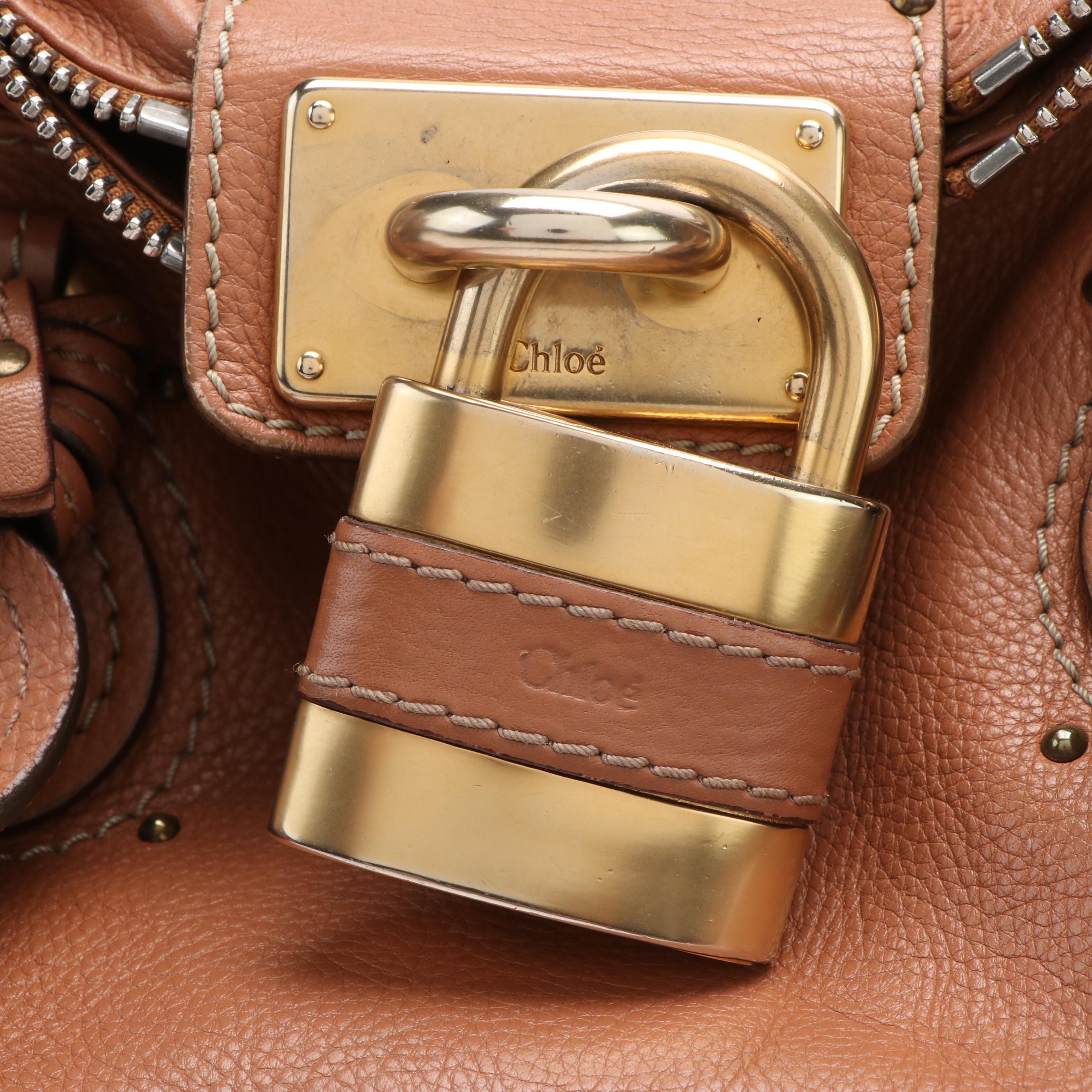 Chloé Paddington Bag in Brown Leather