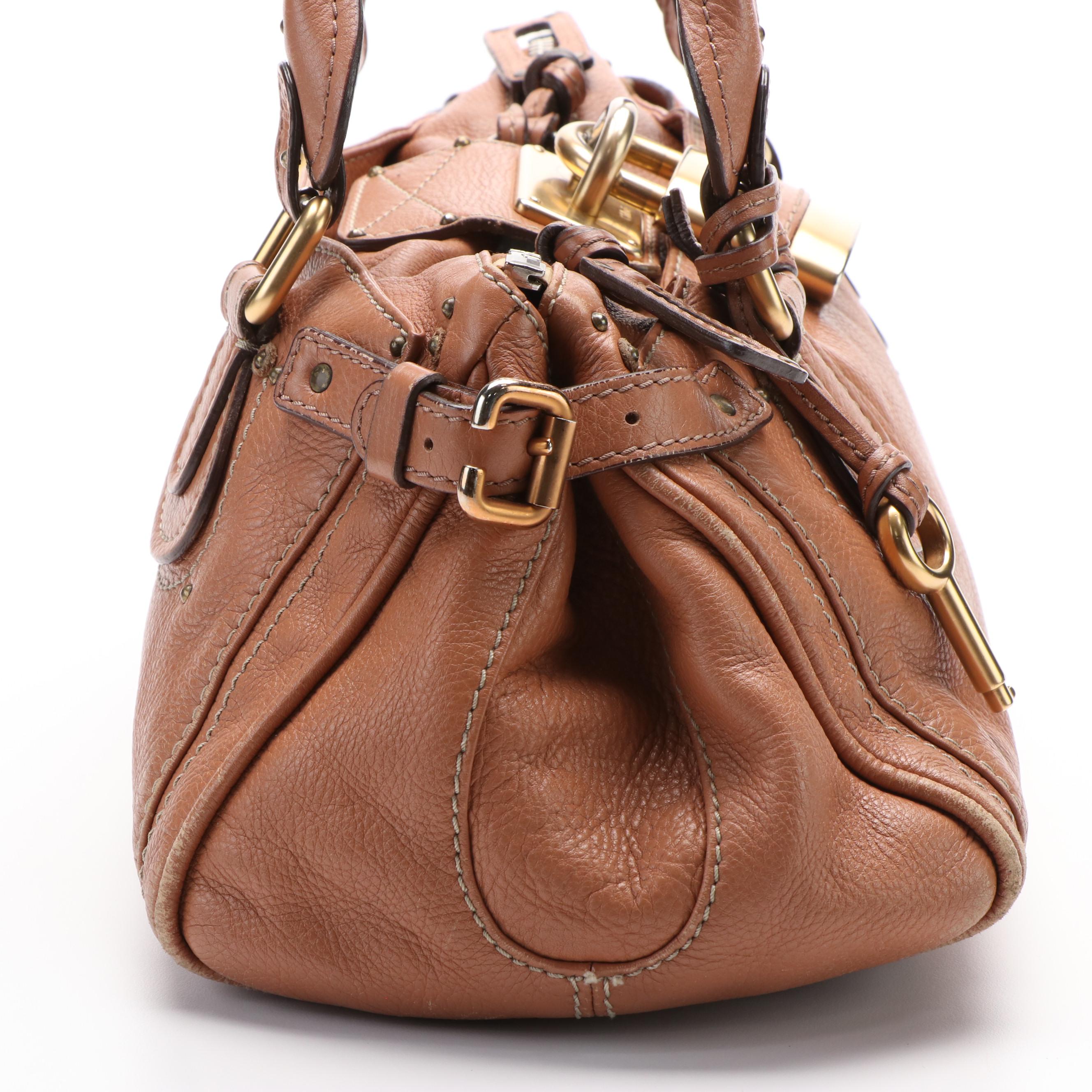 Chloé Paddington Bag in Brown Leather