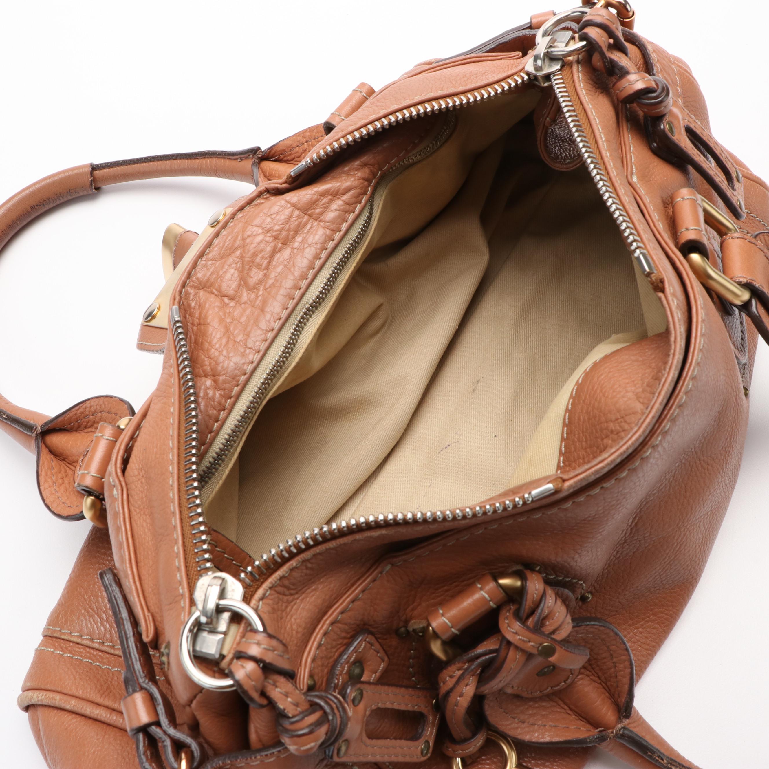 Chloé Paddington Bag in Brown Leather