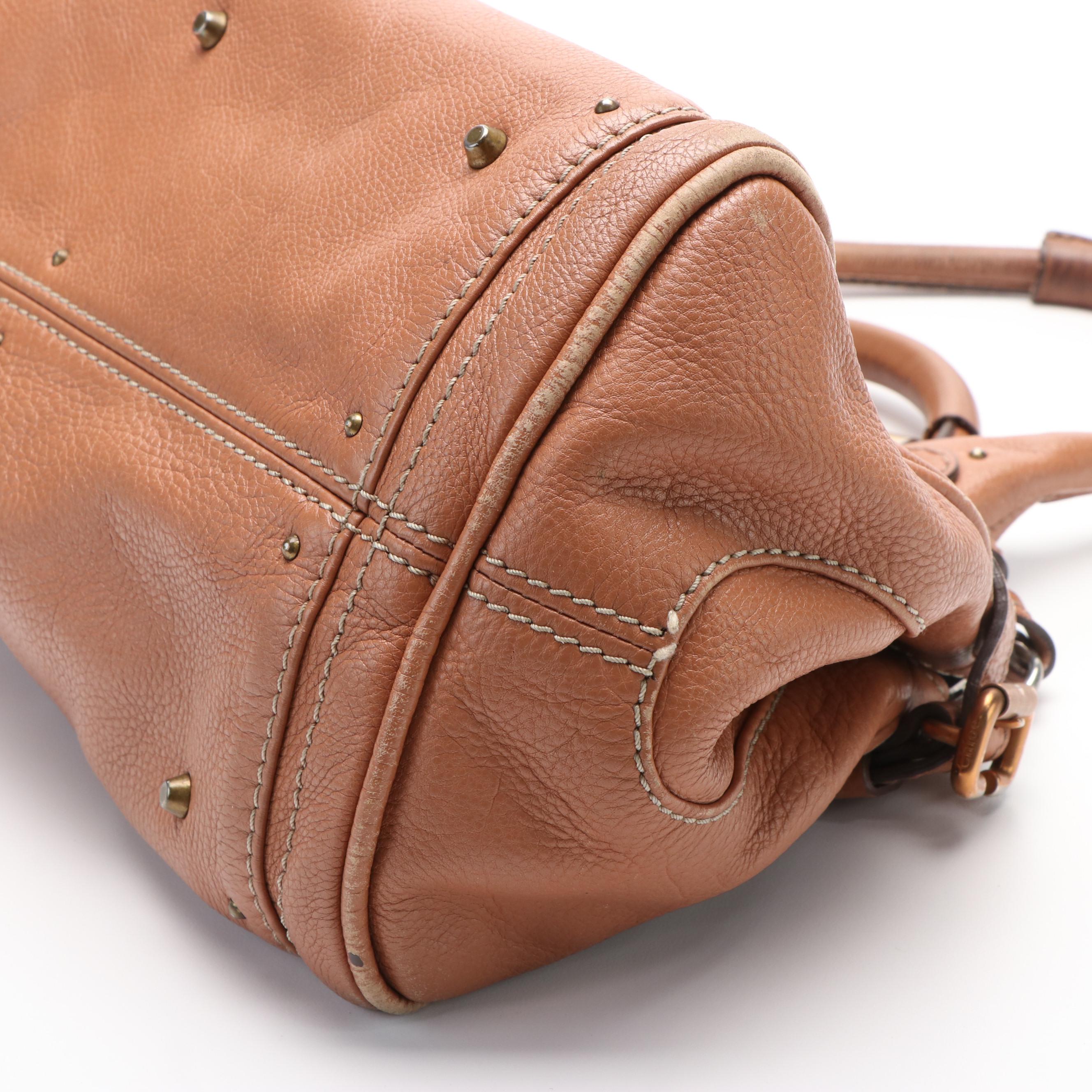 Chloé Paddington Bag in Brown Leather