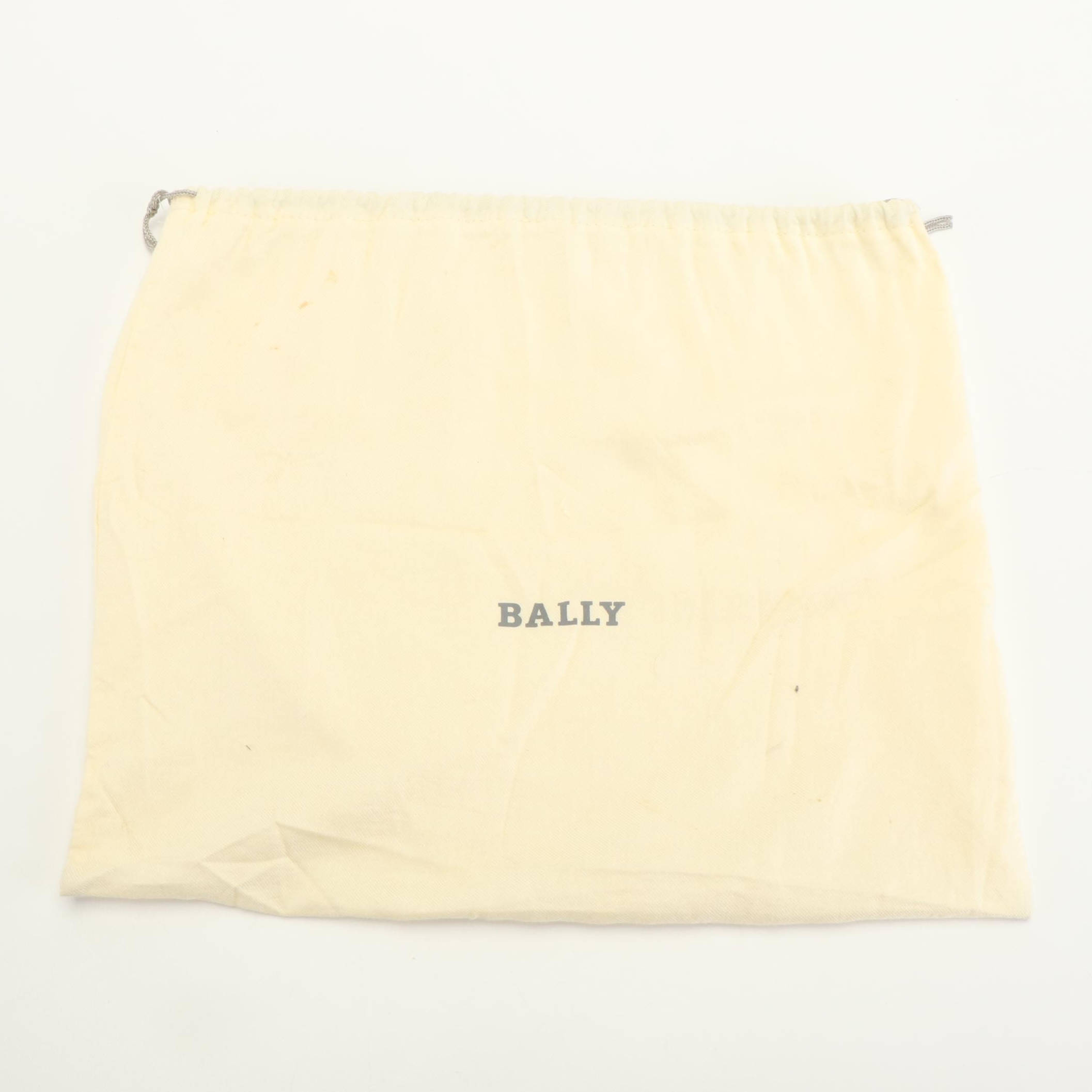 Bally Clutch Bag in Brown Leather