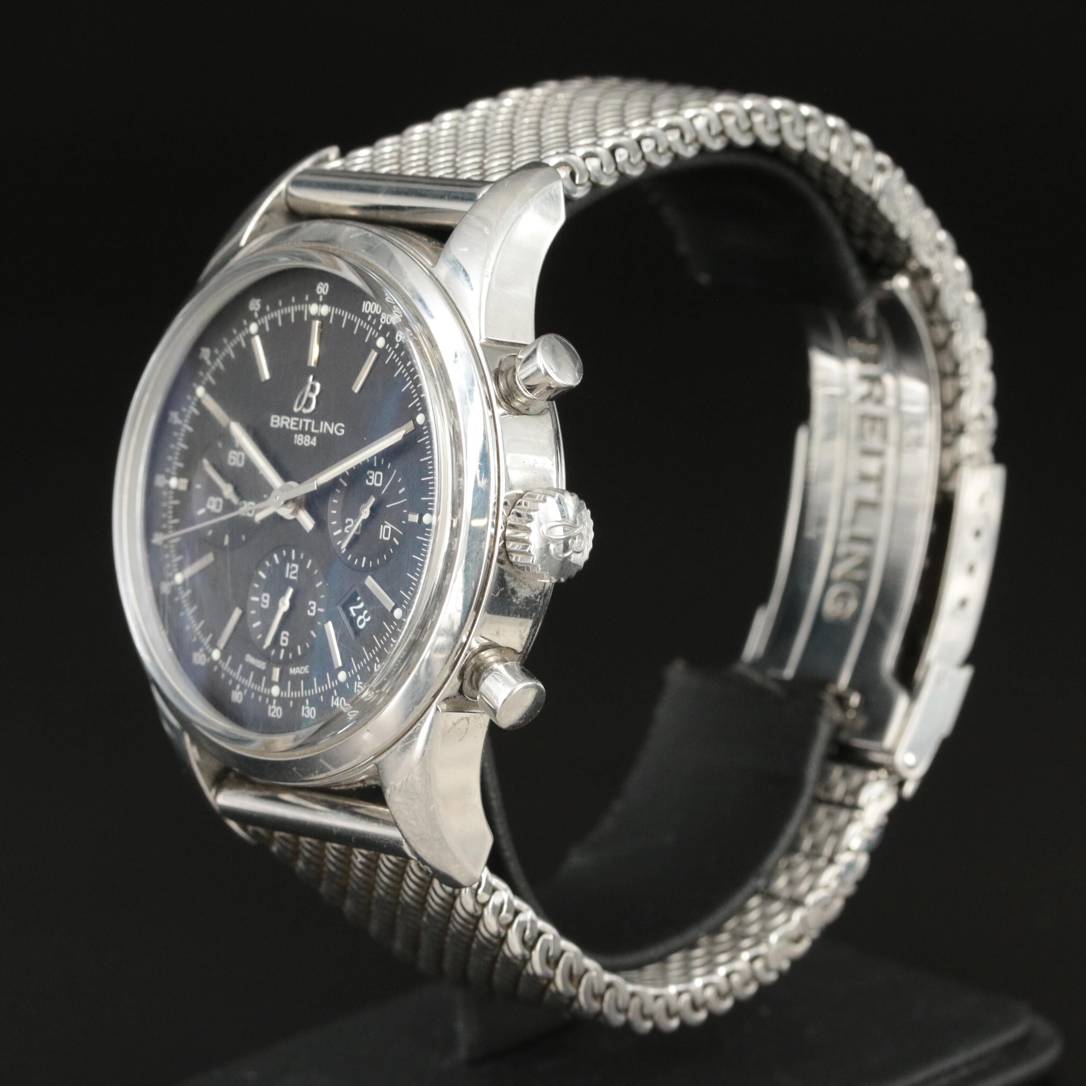 Breitling Transocean Chronograph Watch
