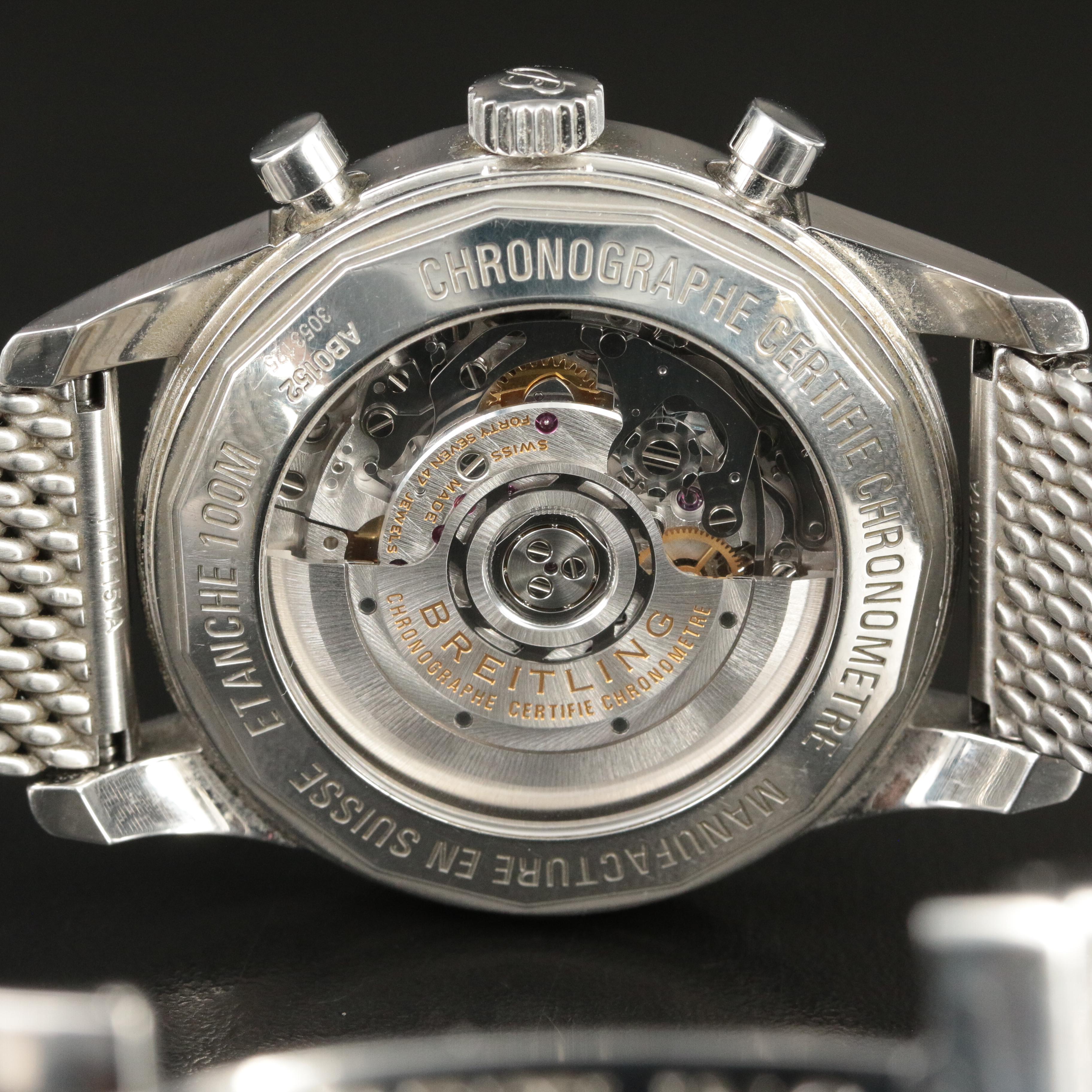 Breitling Transocean Chronograph Watch