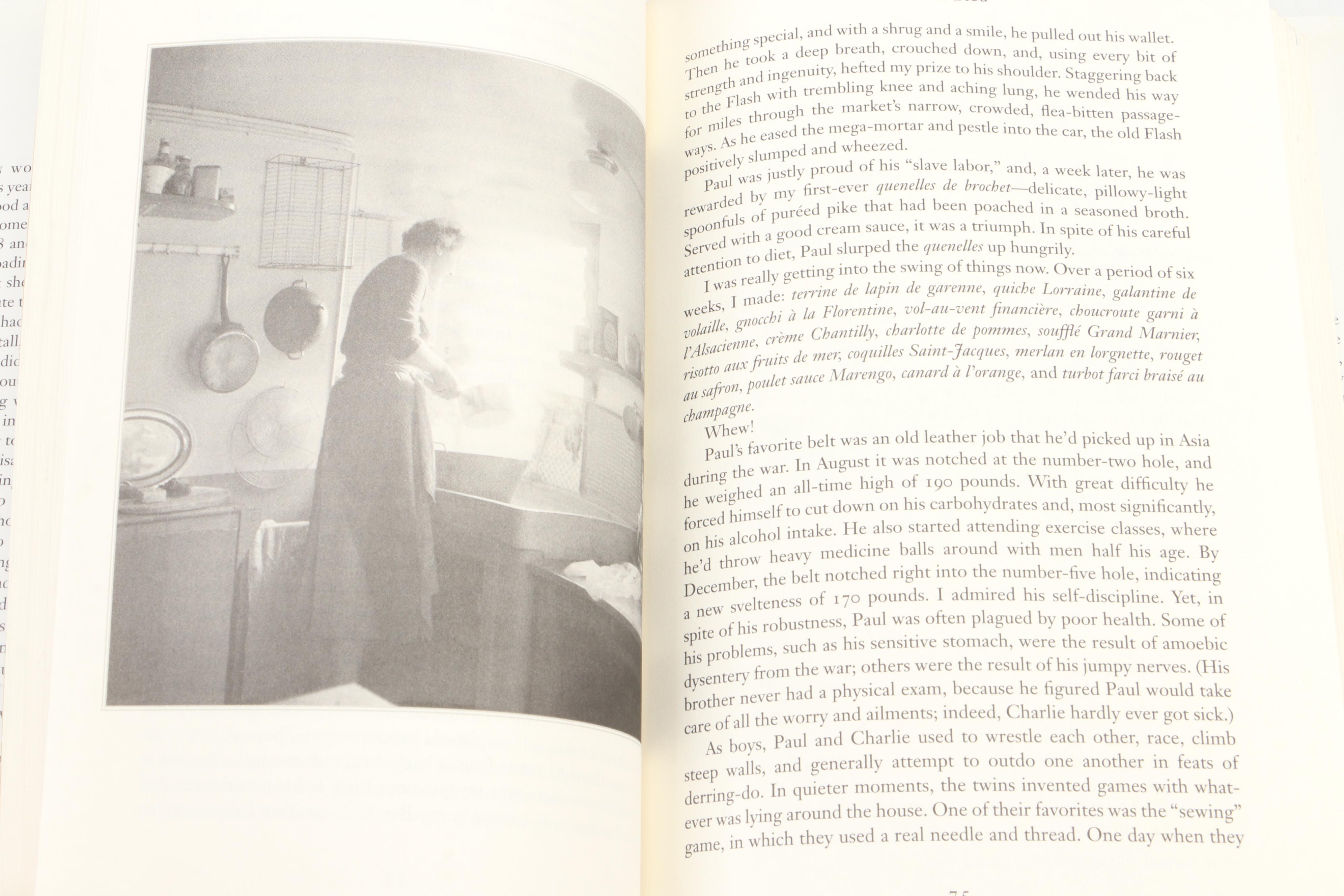 First Edition "In Julia's Kitchen with Master Chefs" and More Julia Child Books