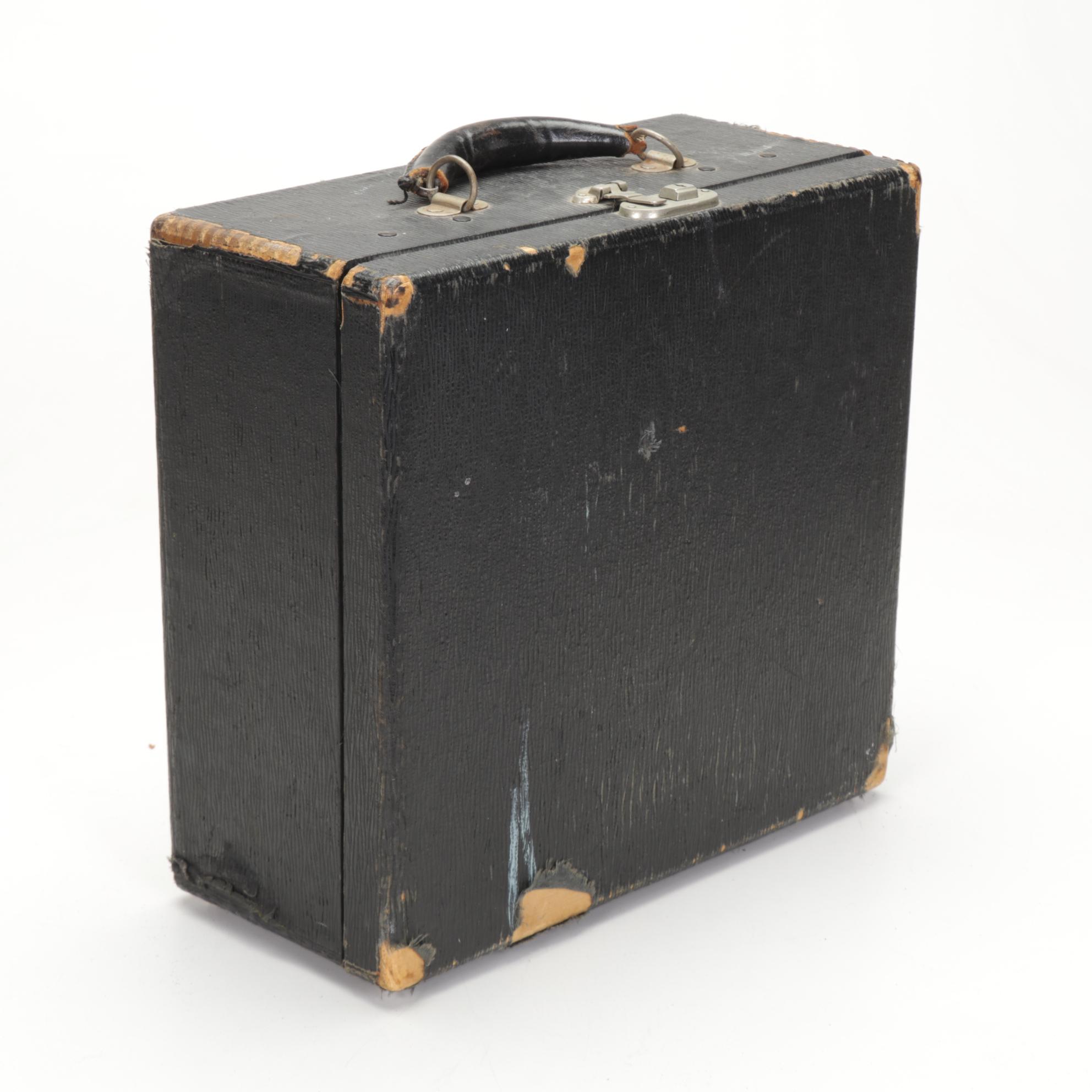 Underwood "Universal" Portable Typewriter with Case, Early to Mid 20th Century