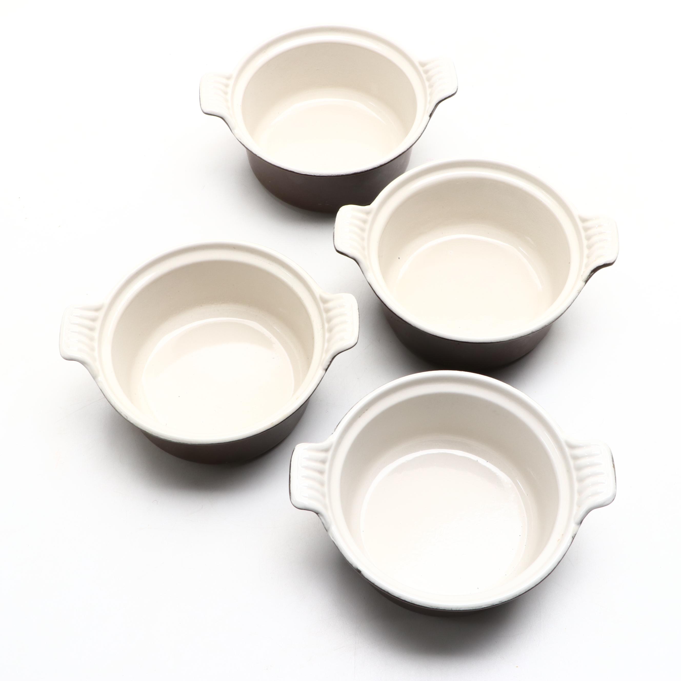 Le Creuset Enameled Cast Iron Cocottes and Pate Terrine