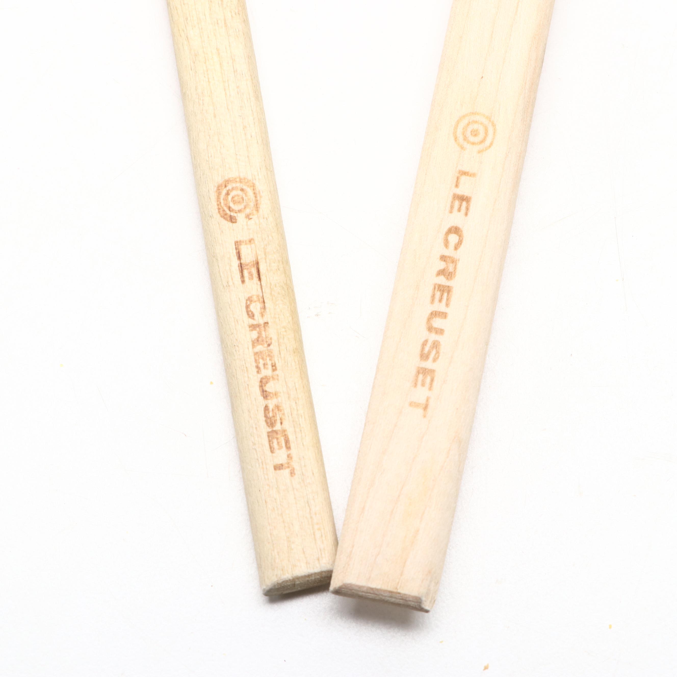 Le Creuset "Palm" Stoneware Oval Casserole, Enameled Cast Iron Baker, Spatulas