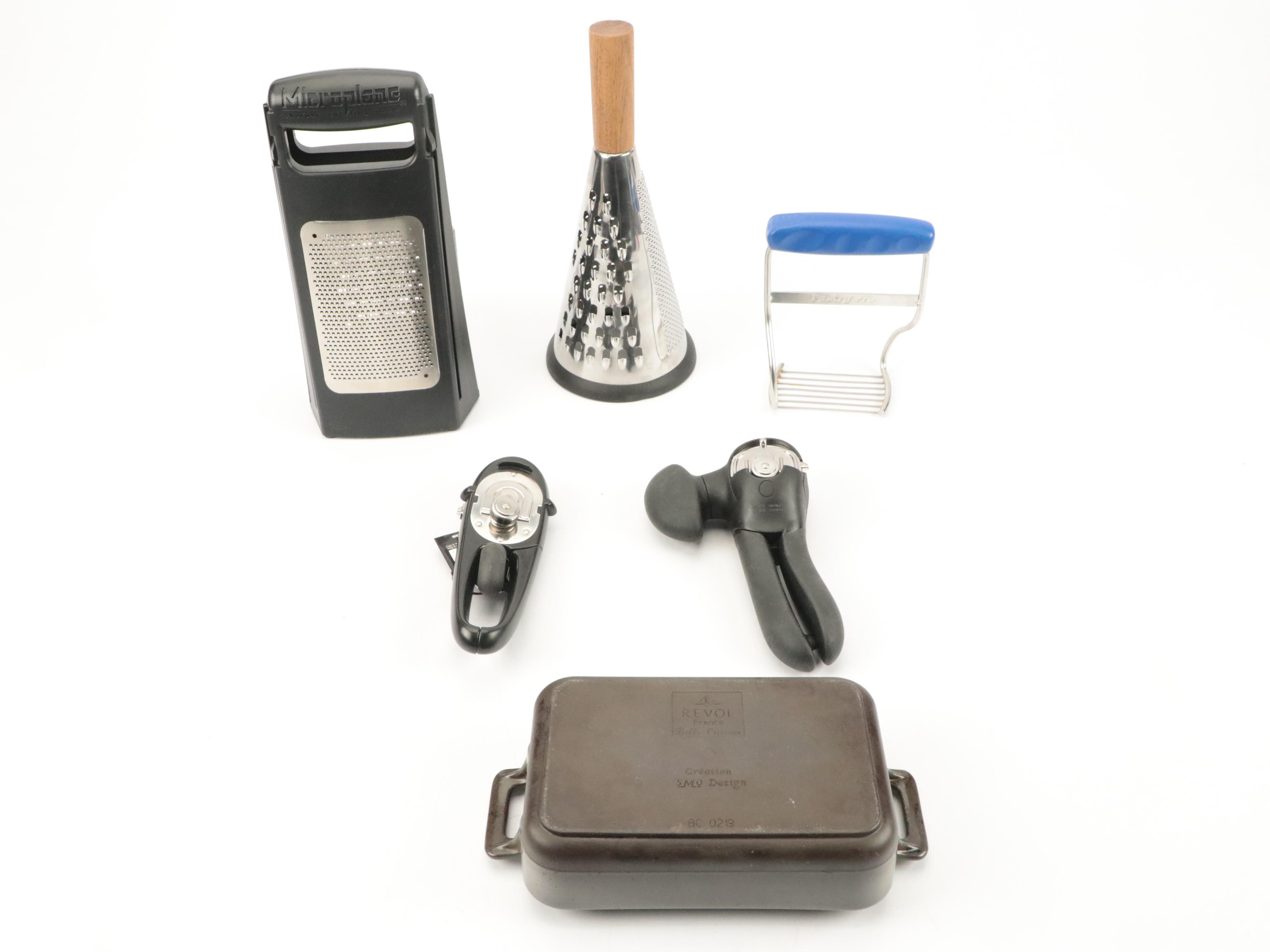 Pyrex Measuring Cups with Graters, Corer, Can Openers and More Kitchen Tools