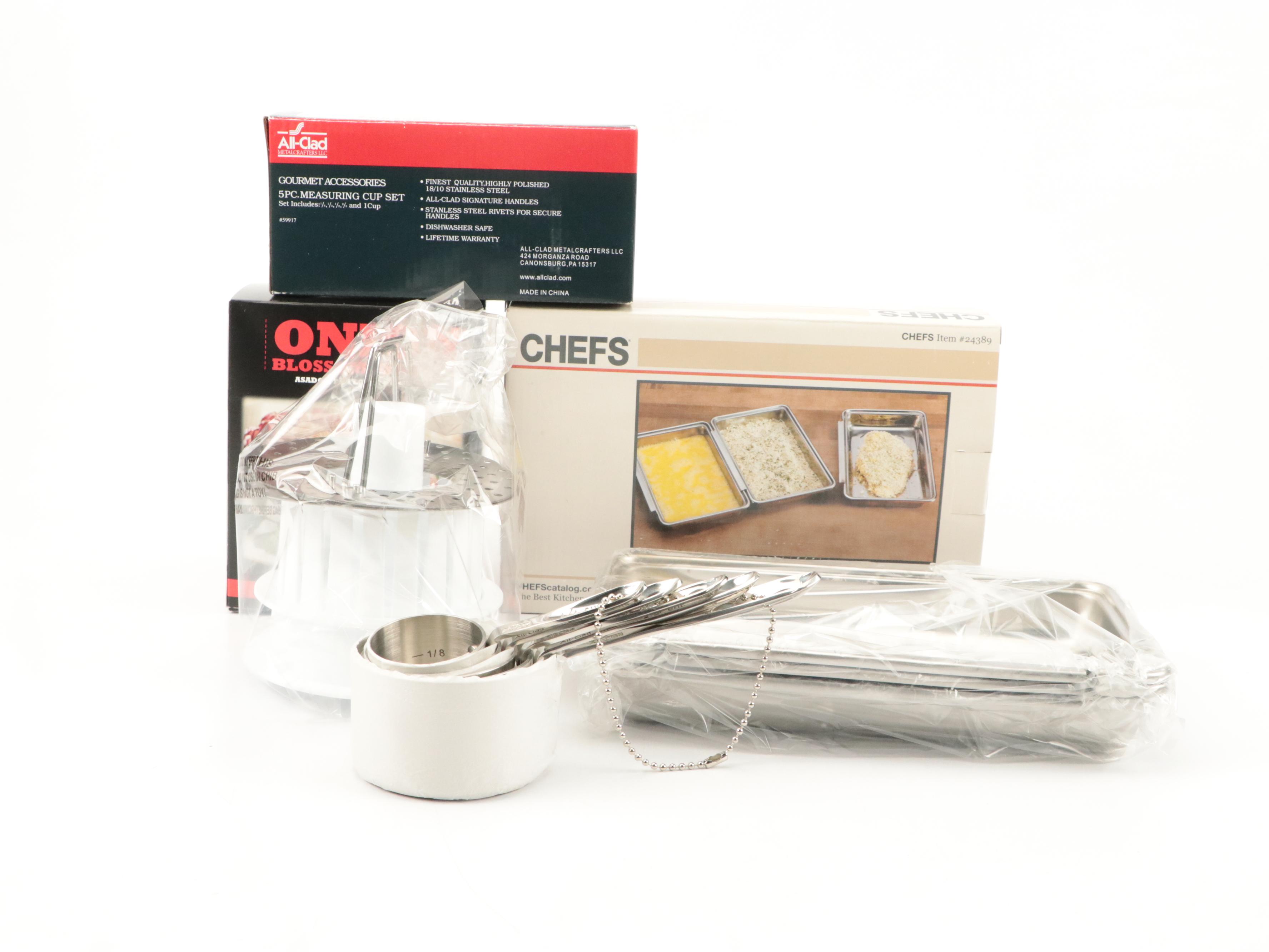 Pyrex Measuring Cups with Graters, Corer, Can Openers and More Kitchen Tools