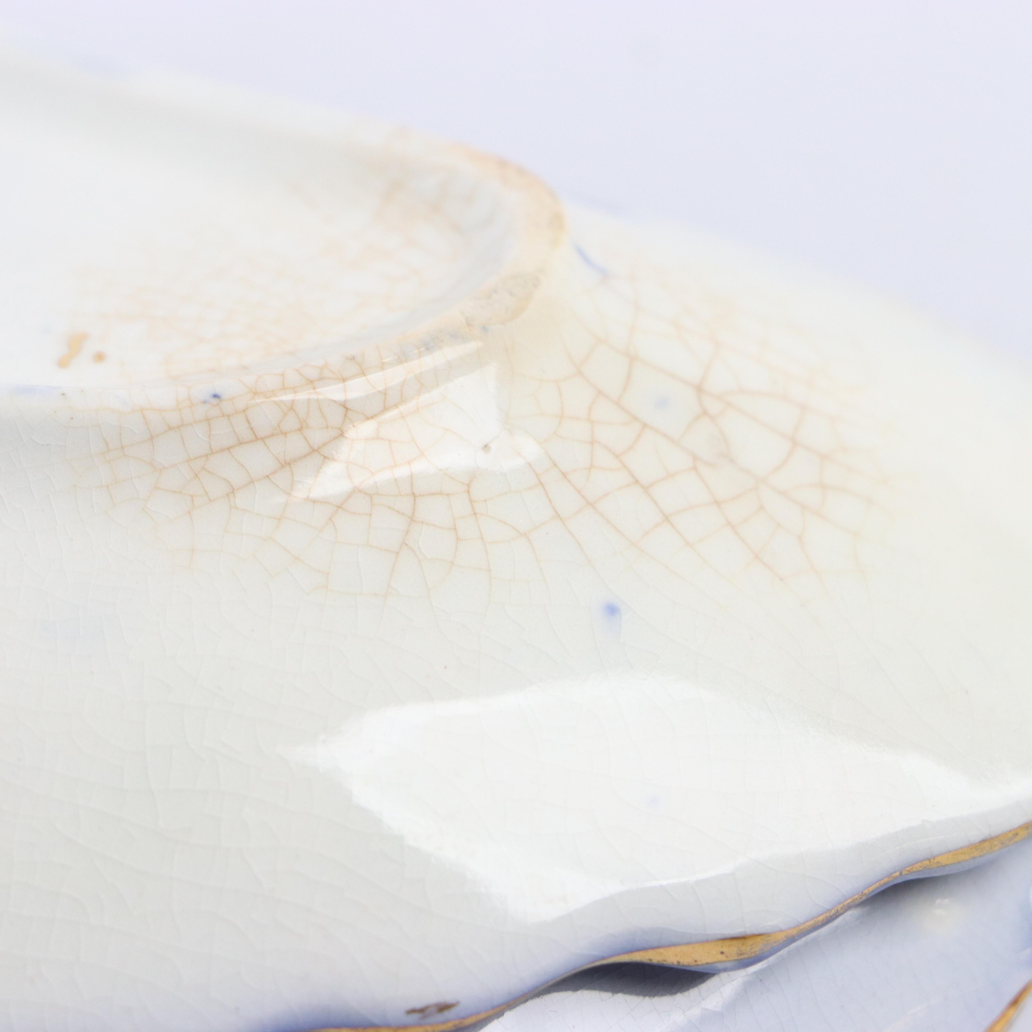 Henry Alcock, Alfred Meakin, New Wharf Pottery Flow Blue Bone Dishes and More