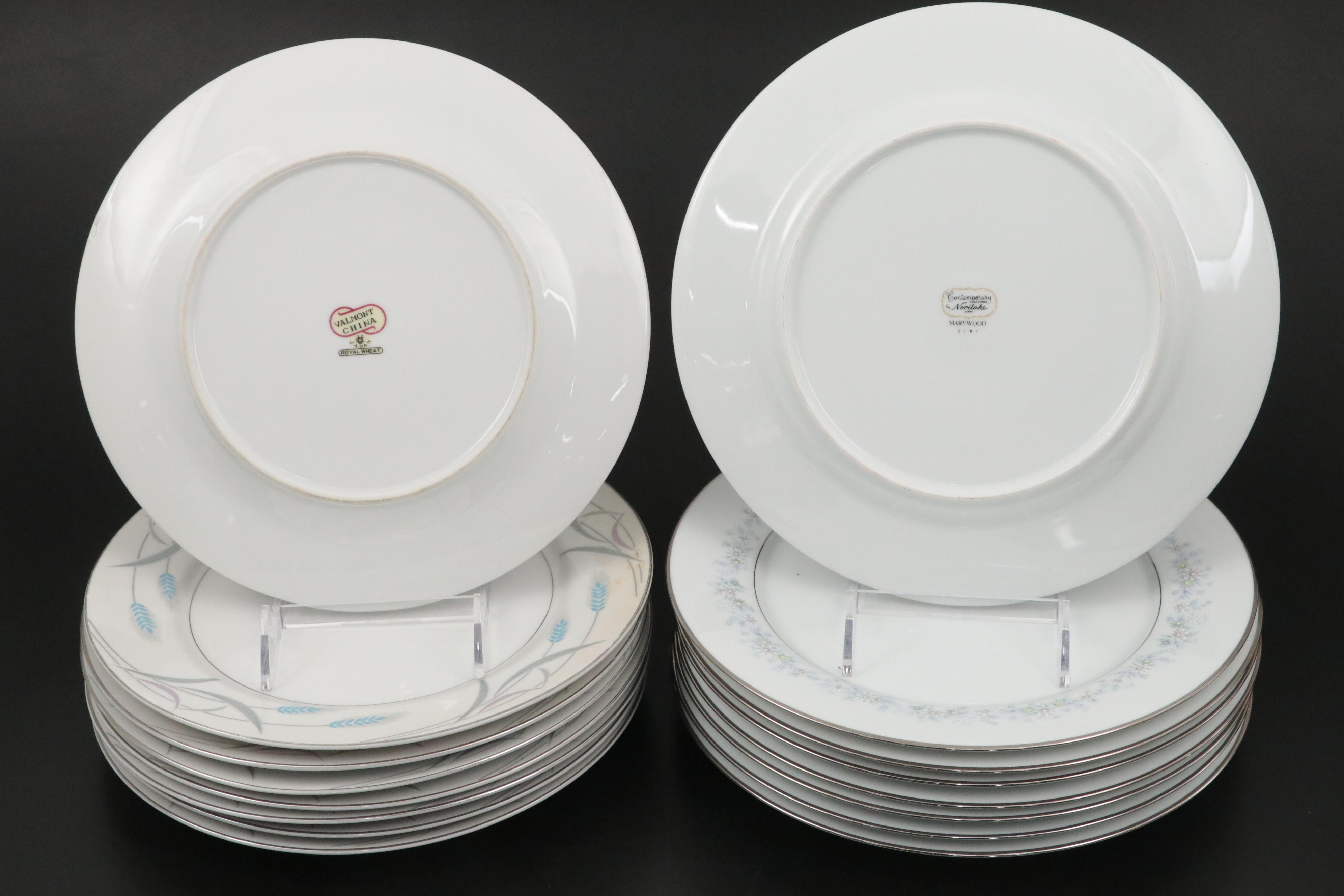 Noritake, Johann Haviland, Mikasa, and More Blue Floral Porcelain Dinnerware