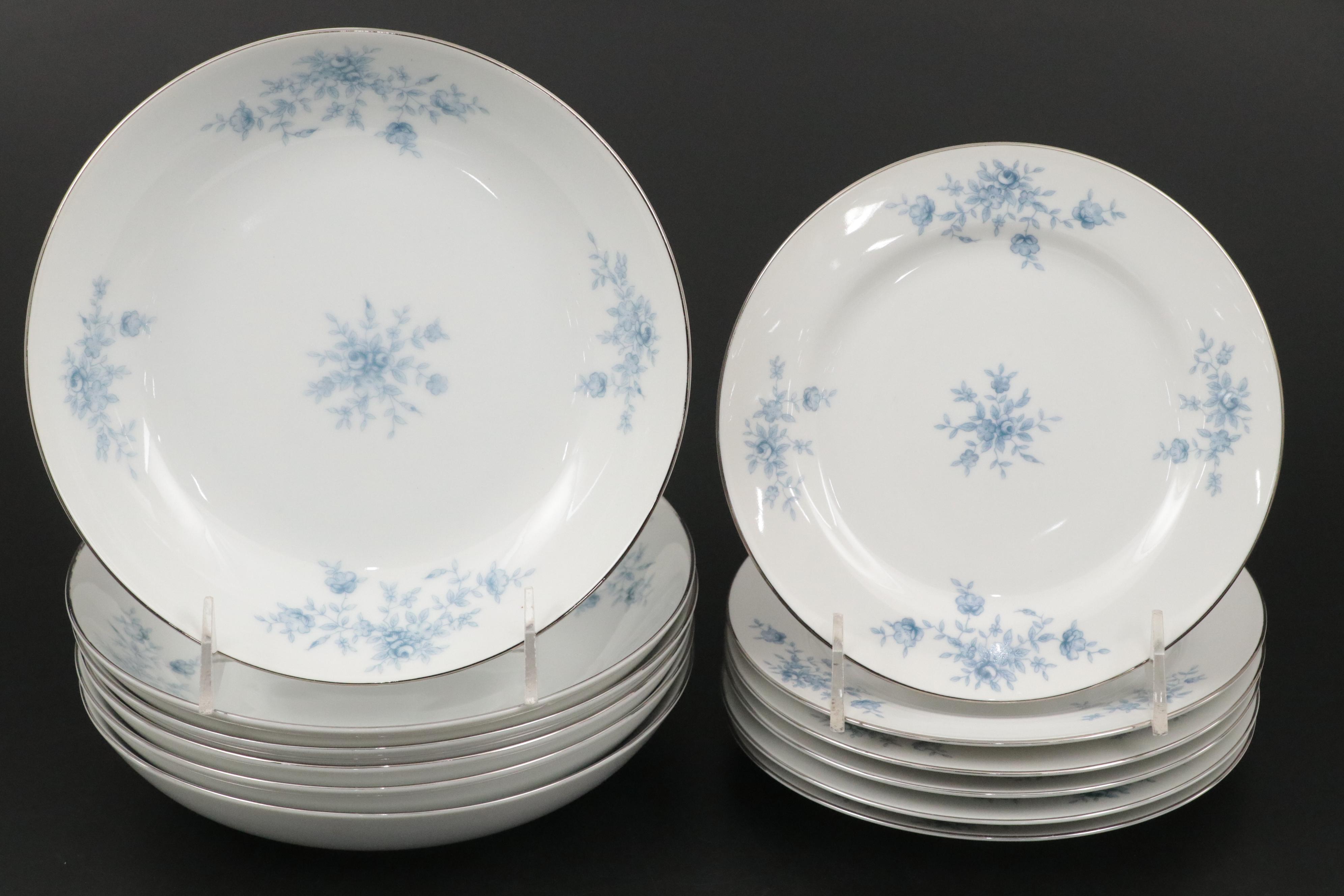 Noritake, Johann Haviland, Mikasa, and More Blue Floral Porcelain Dinnerware