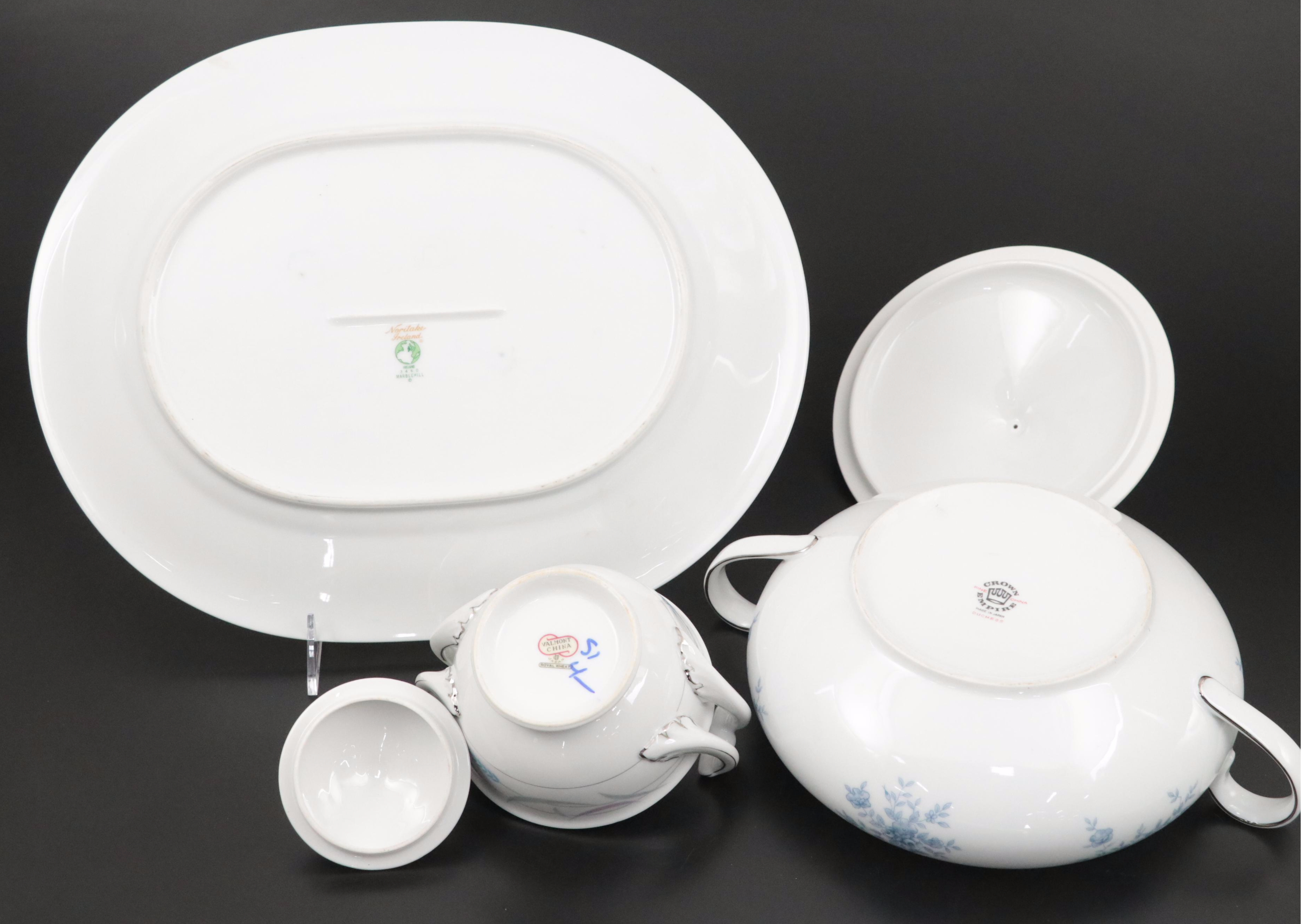 Noritake, Johann Haviland, Mikasa, and More Blue Floral Porcelain Dinnerware