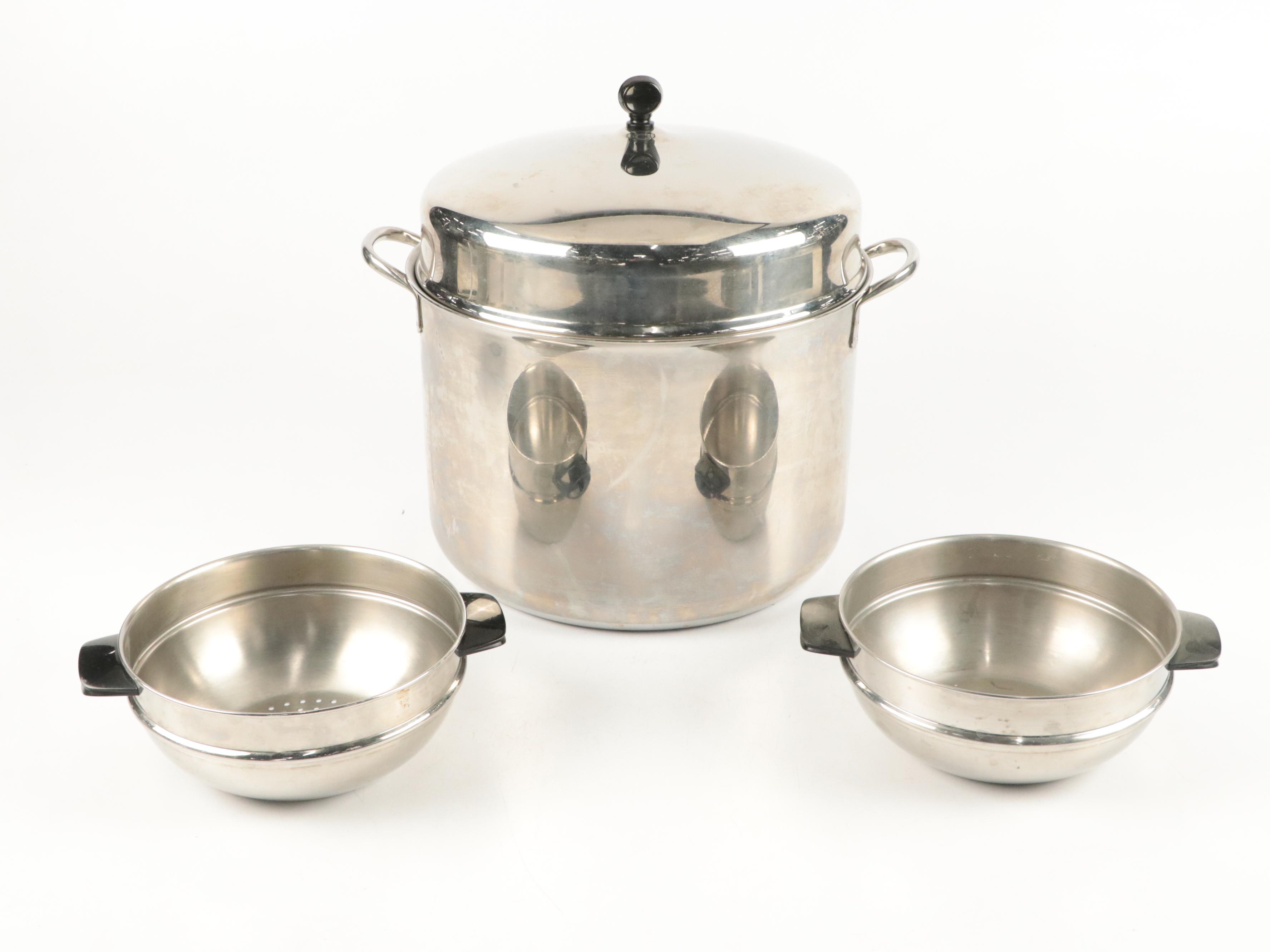 Farberware Aluminum Clad Stainless Steel Pots and Pans
