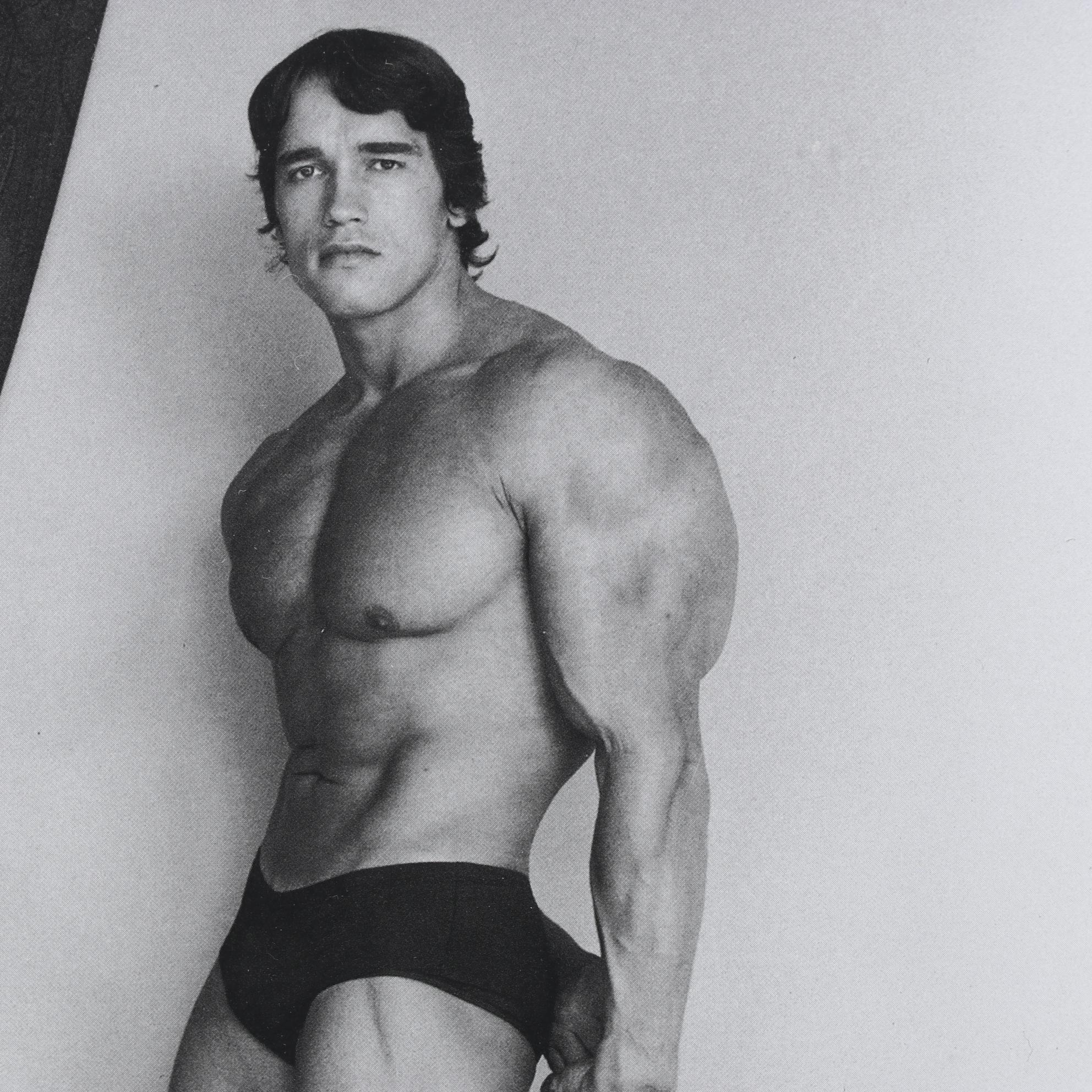 Offset Lithograph After Robert Mapplethorpe "Arnold Schwarzenegger," 1976