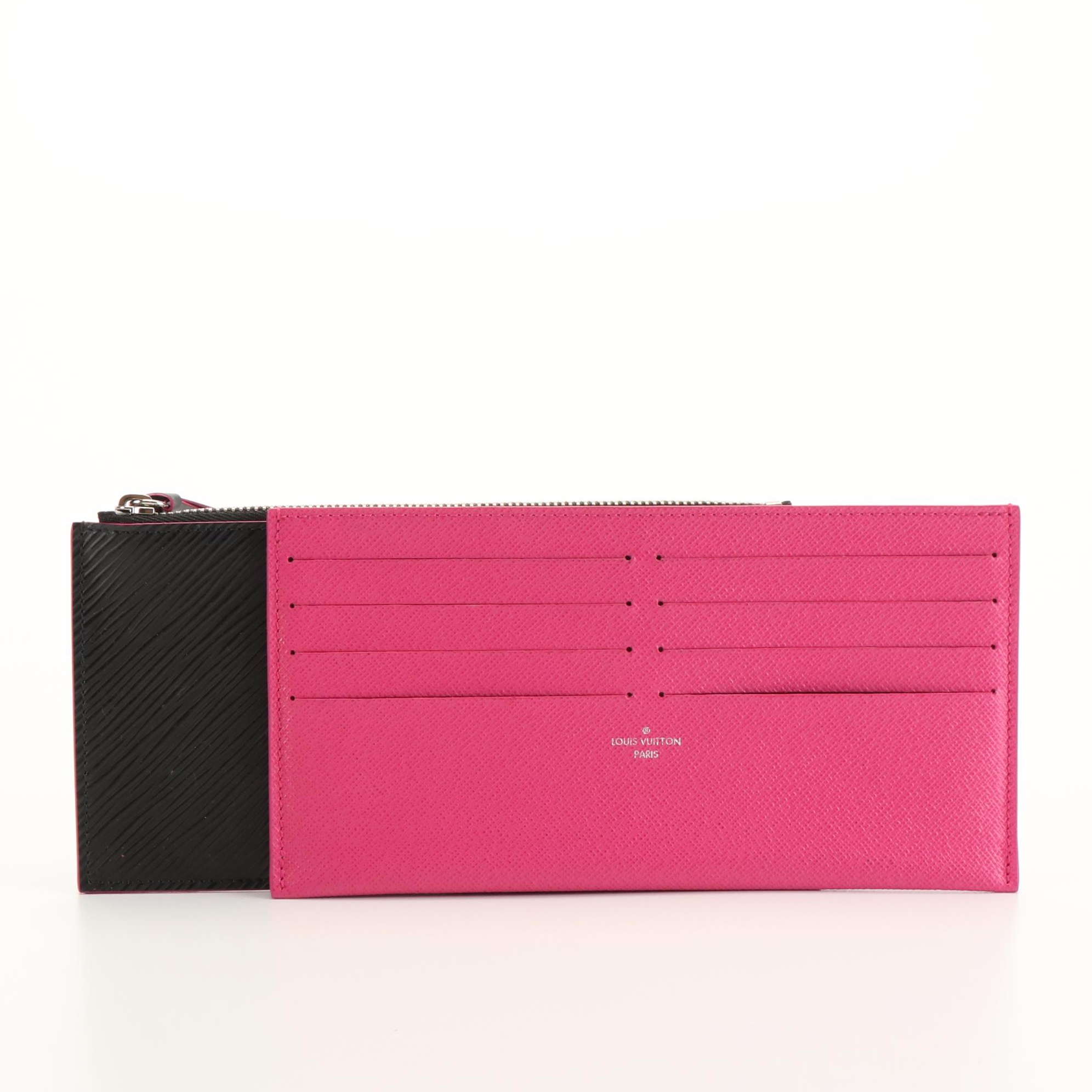 Louis Vuitton Félicie Crossbody Bag in Black Epi Leather